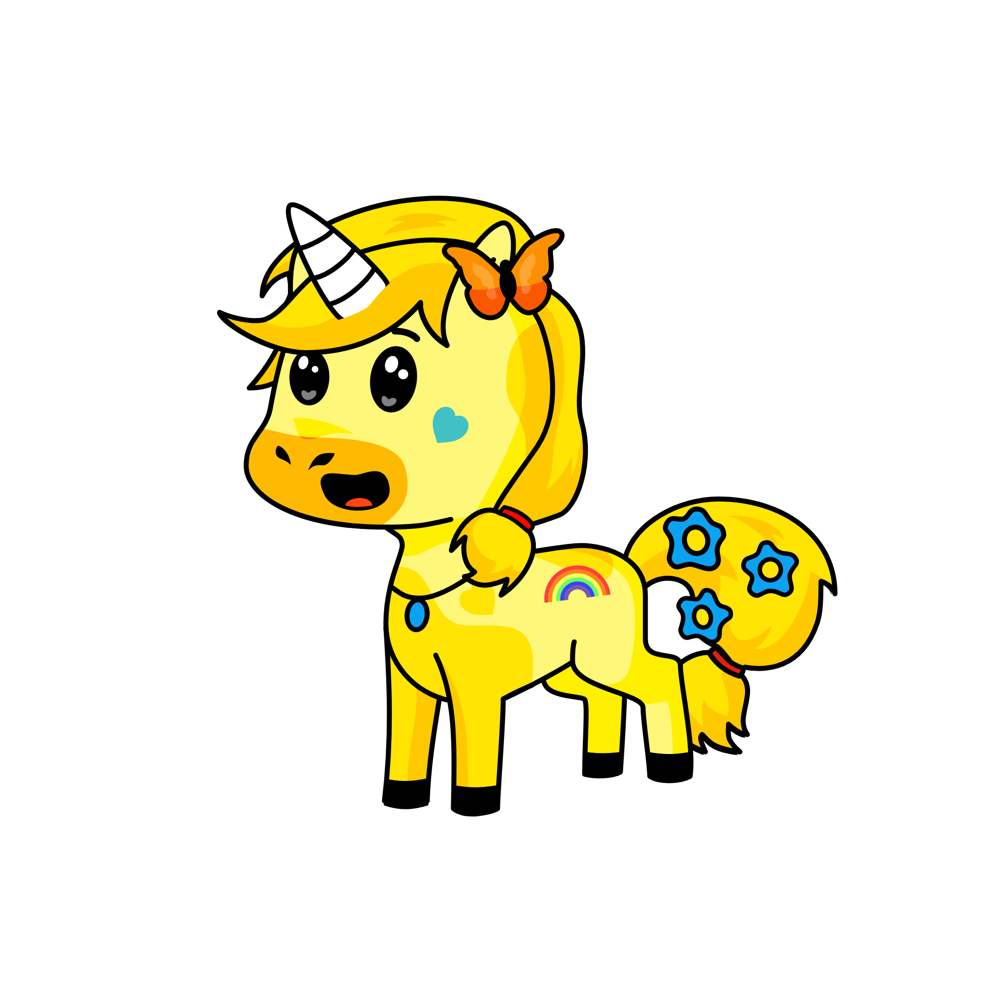 Cream Pops, the unicorn