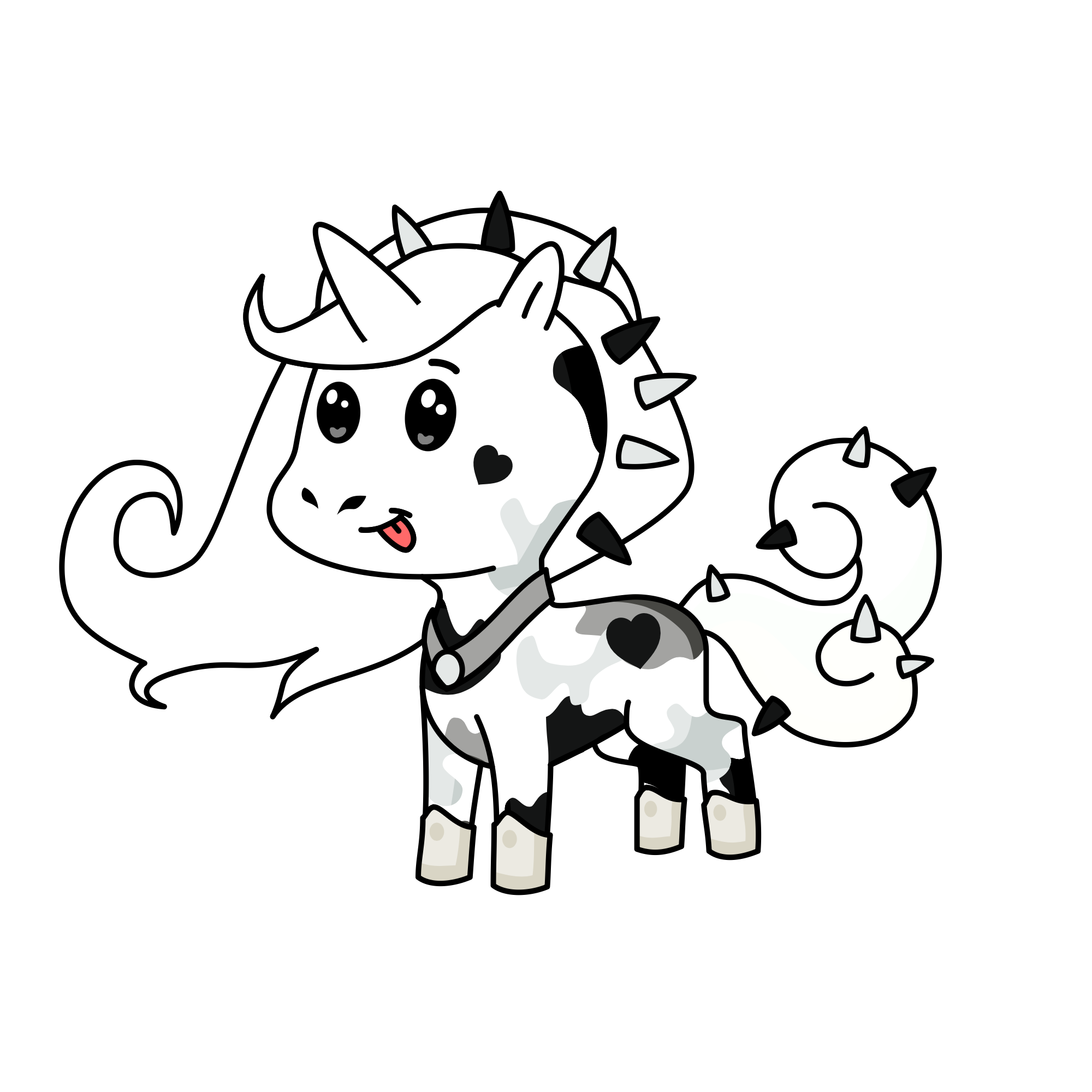 Snow White, the unicorn