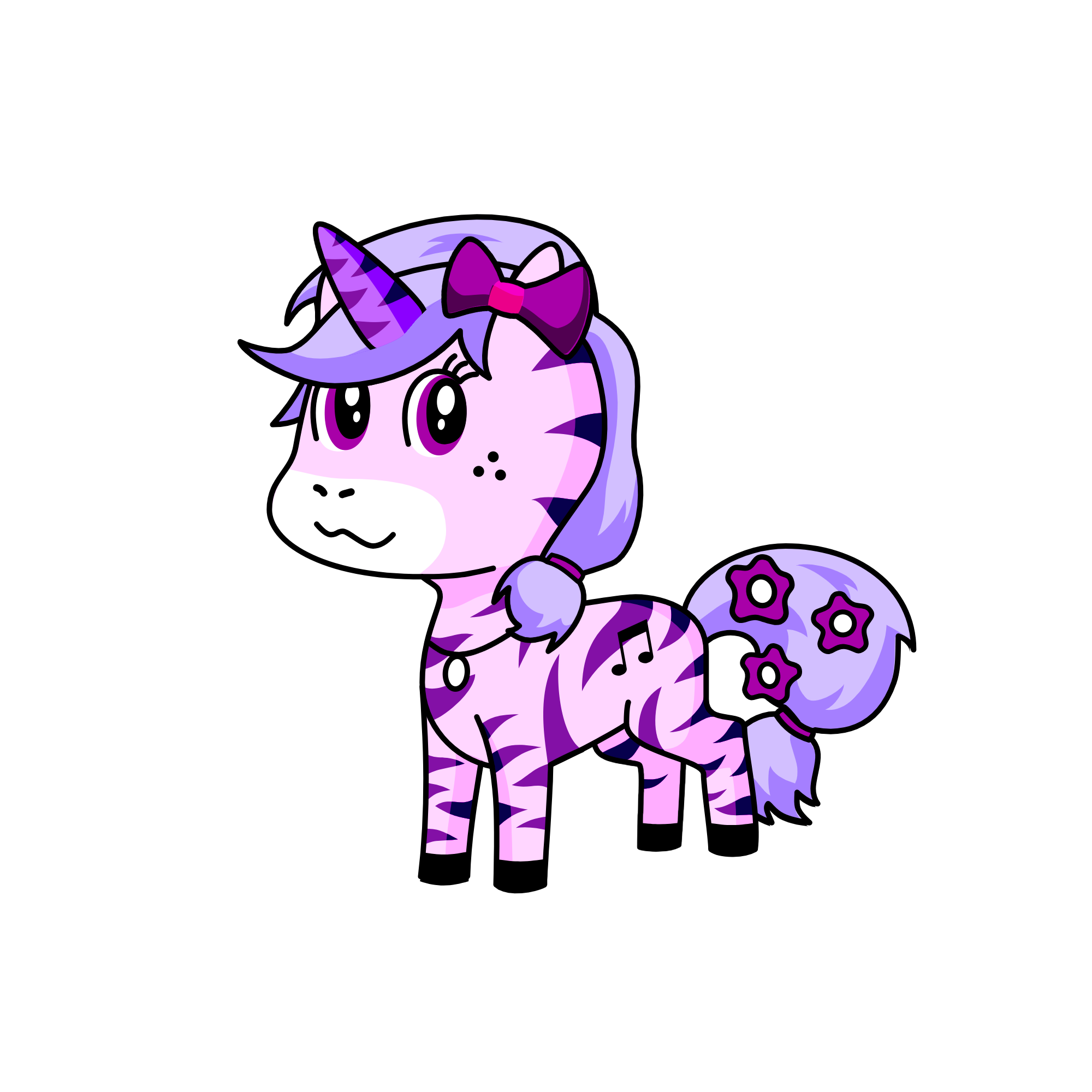 Muisy, the unicorn
