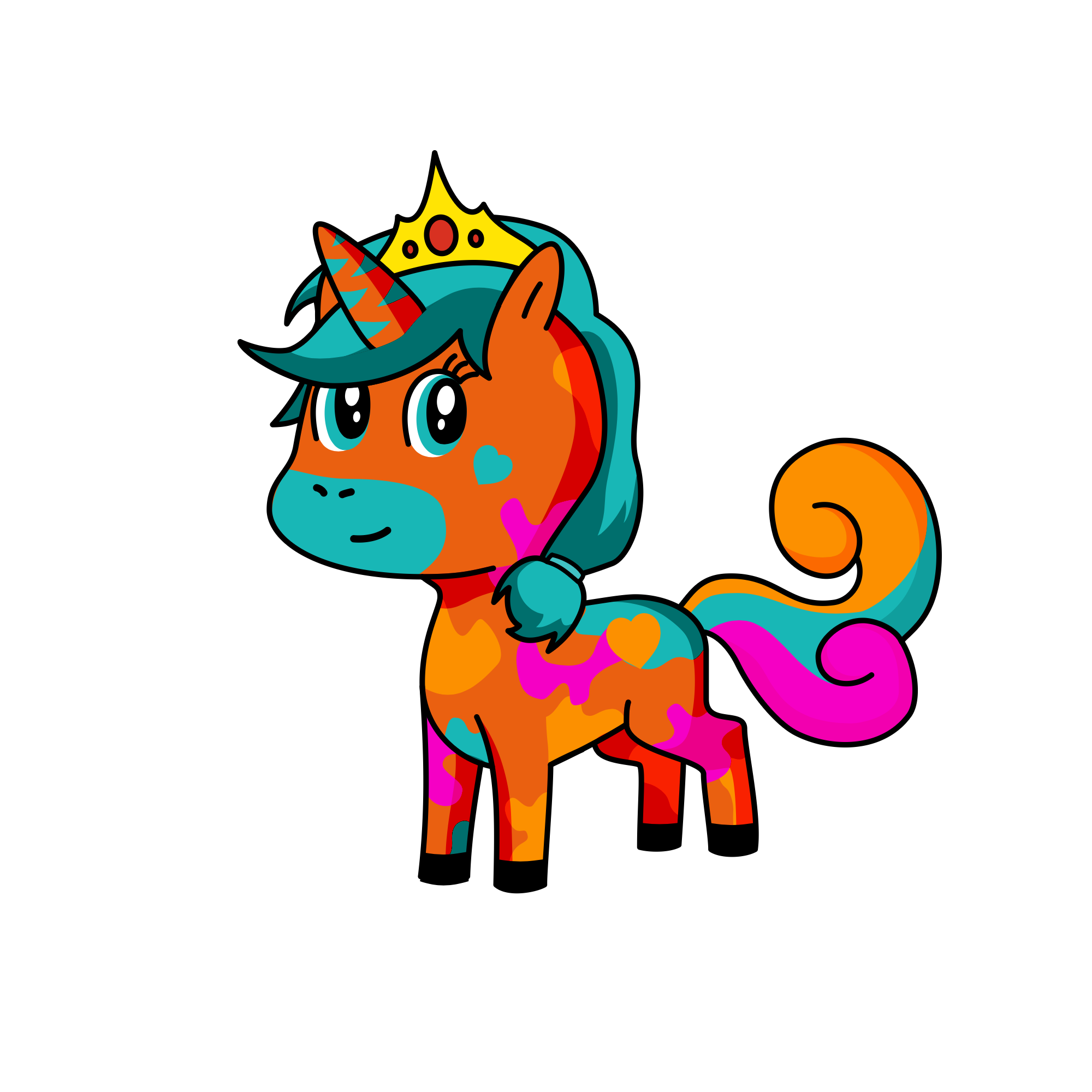 Mami’s unicorn, the unicorn