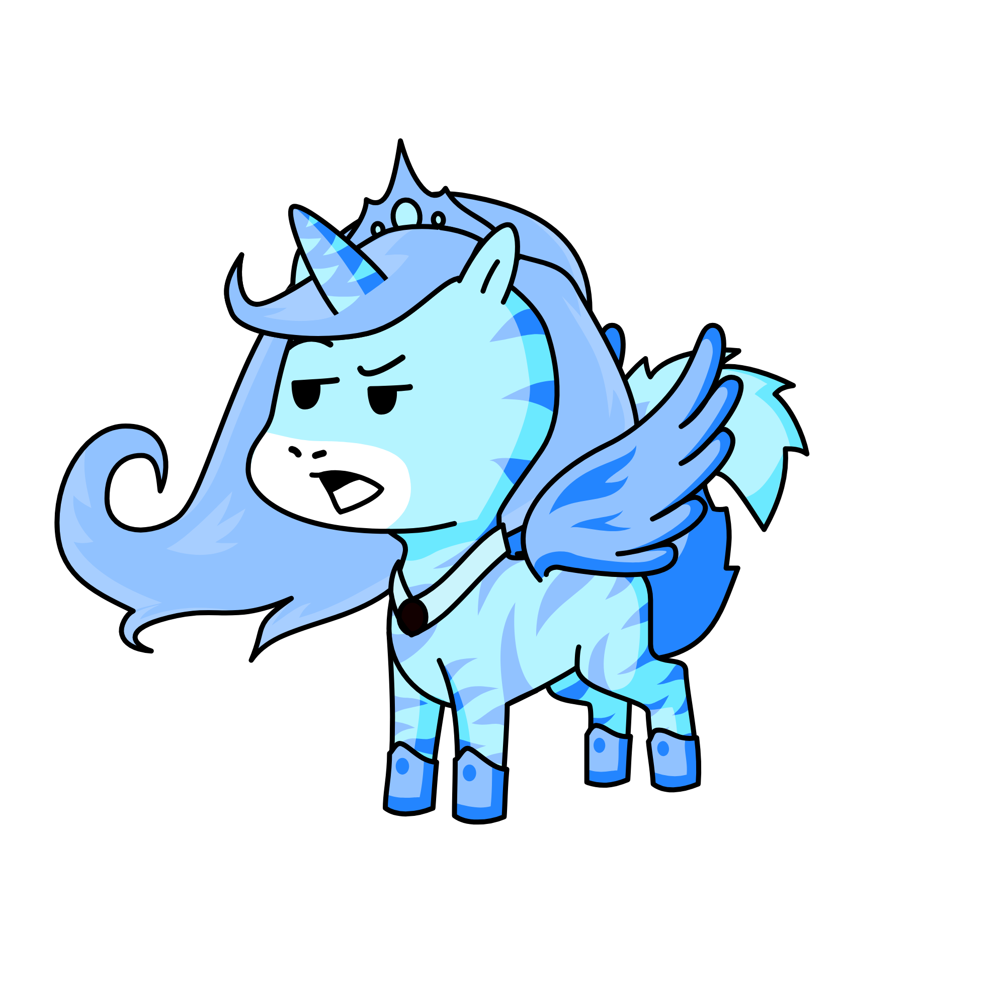 Baily, the unicorn