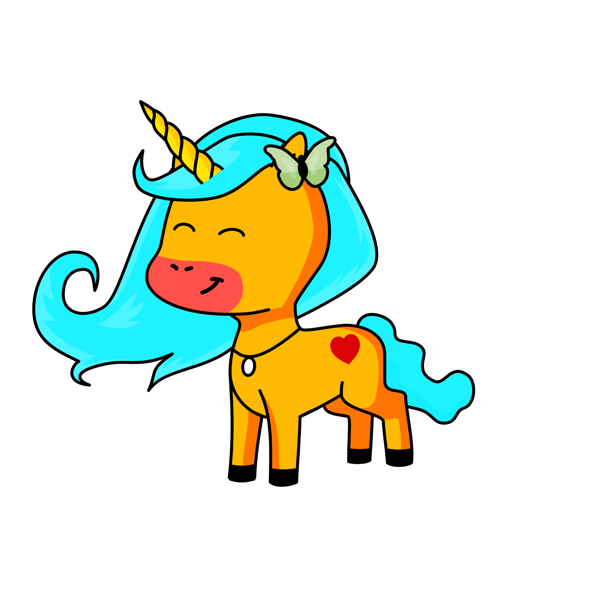 light shine, the unicorn