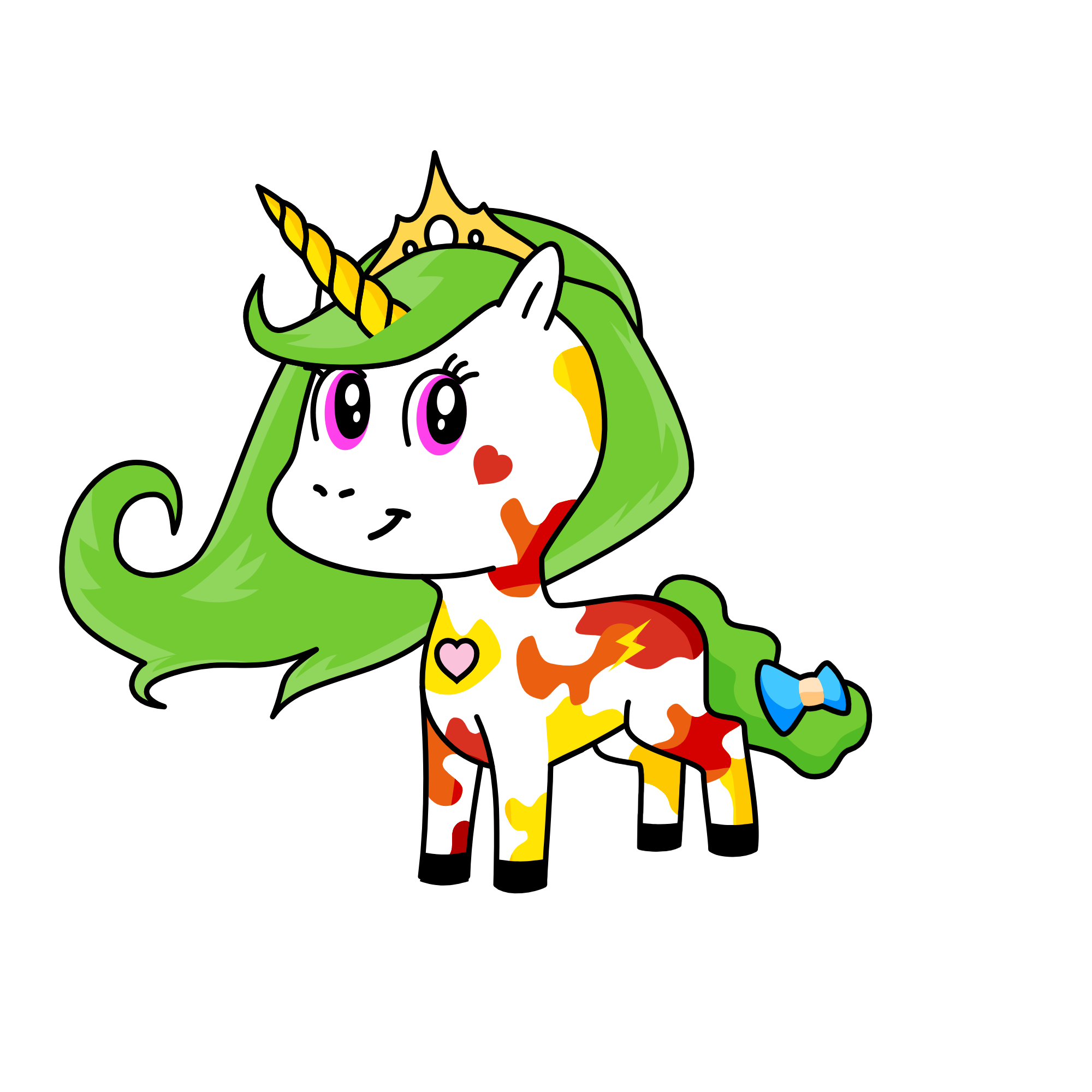 Moon, the unicorn