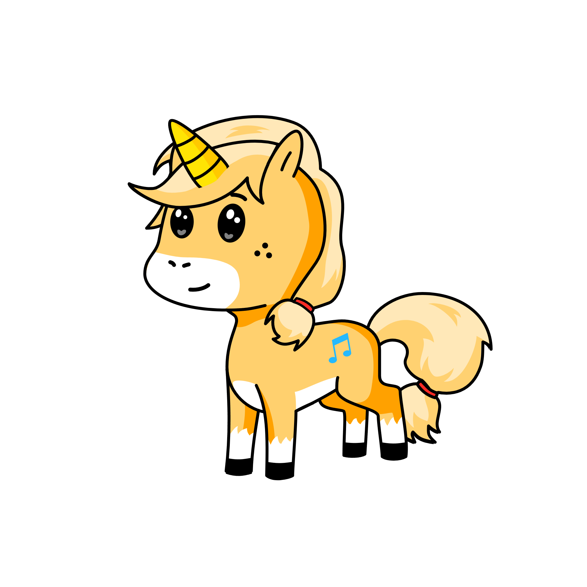 Applejack, the unicorn