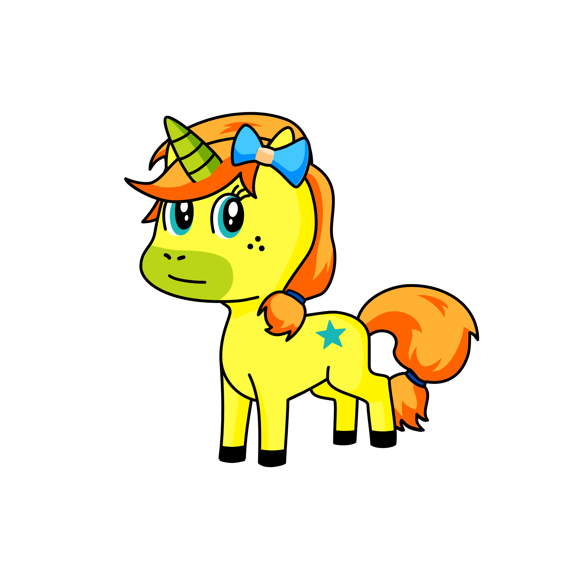 Camel Corns, the unicorn