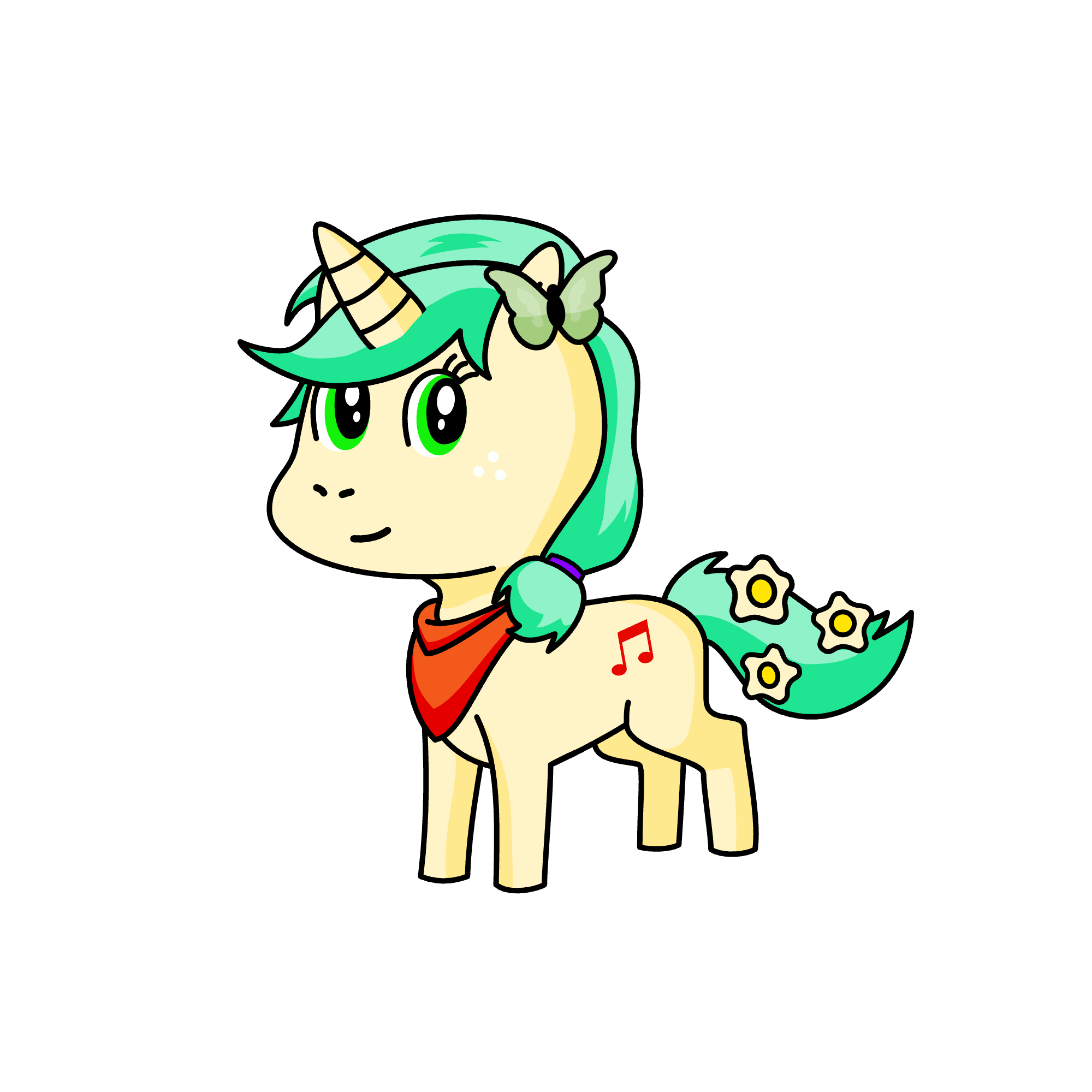 Elodi, the unicorn
