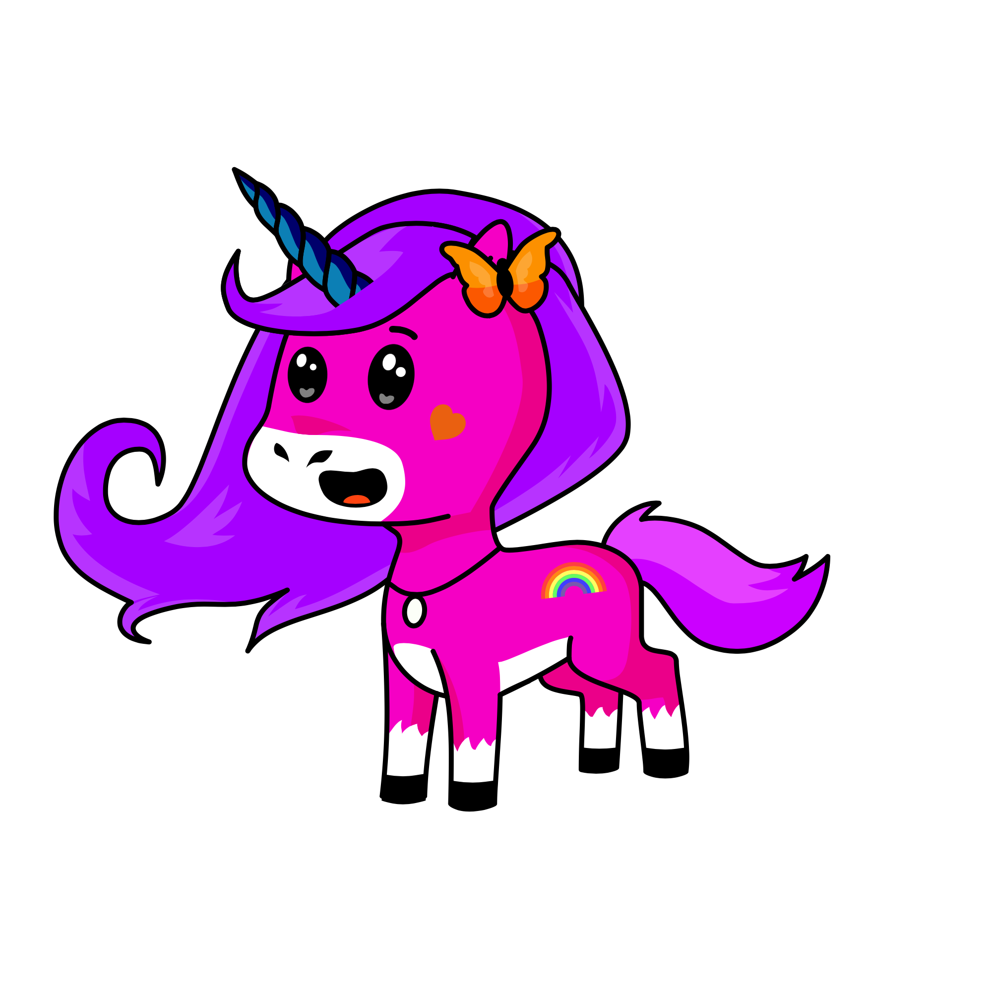 Desert, the unicorn