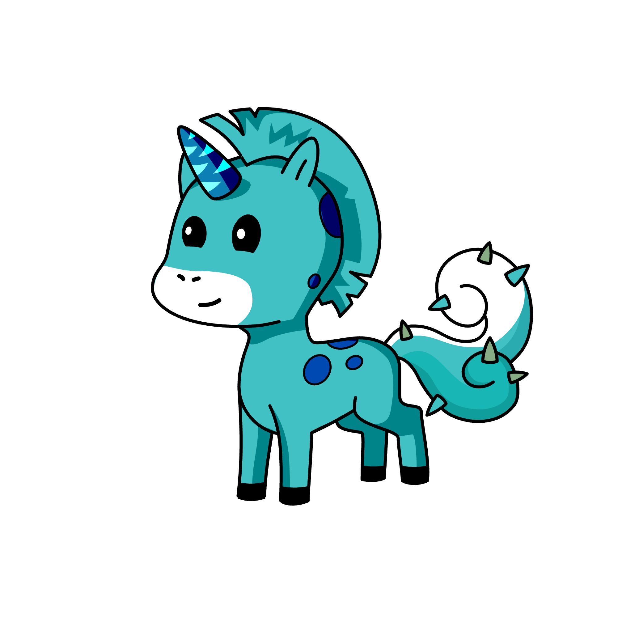 Ice, the unicorn