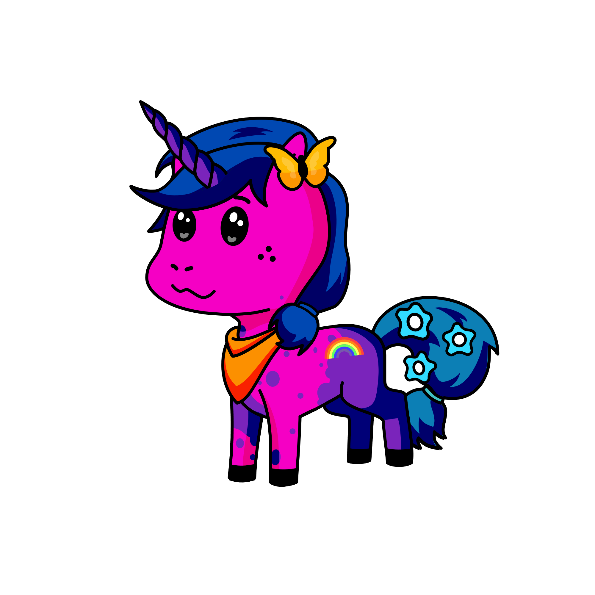 strawberry, the unicorn
