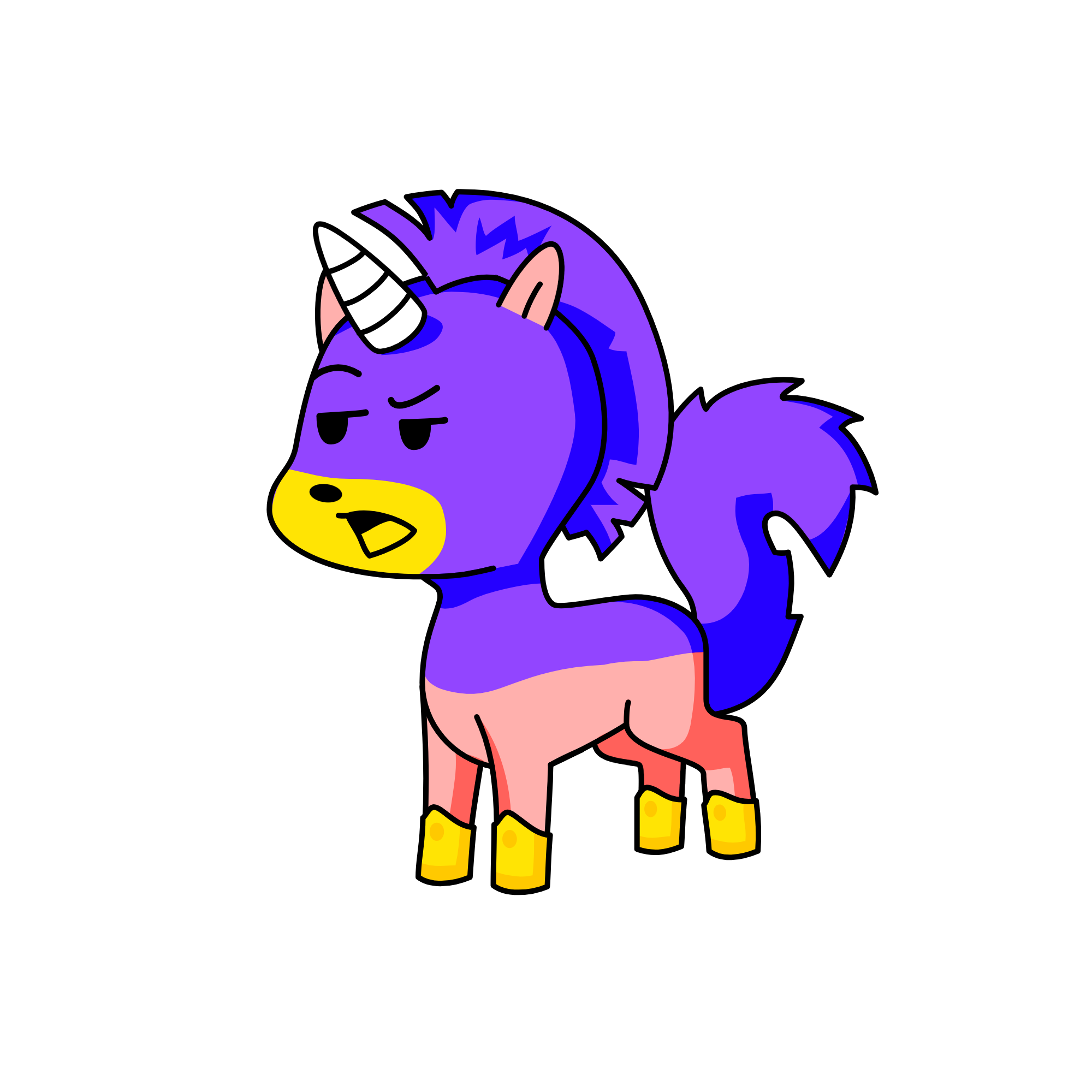 Jax tadc (Stfu I tried my best u,u), the unicorn