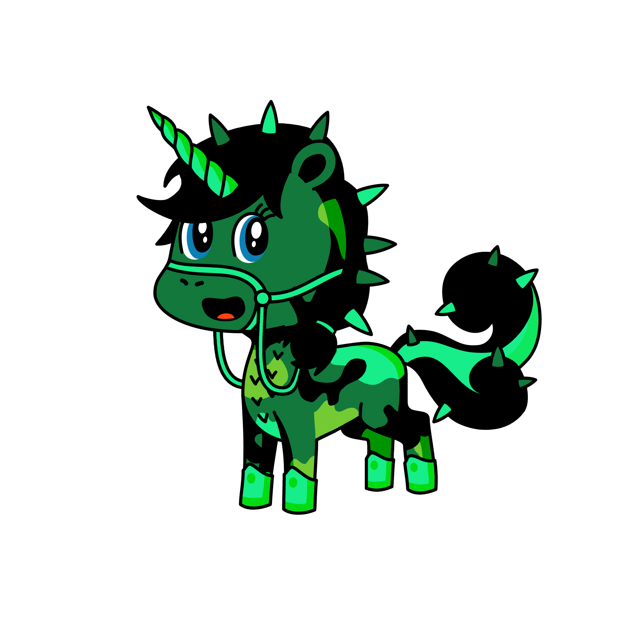 Vexy, the unicorn