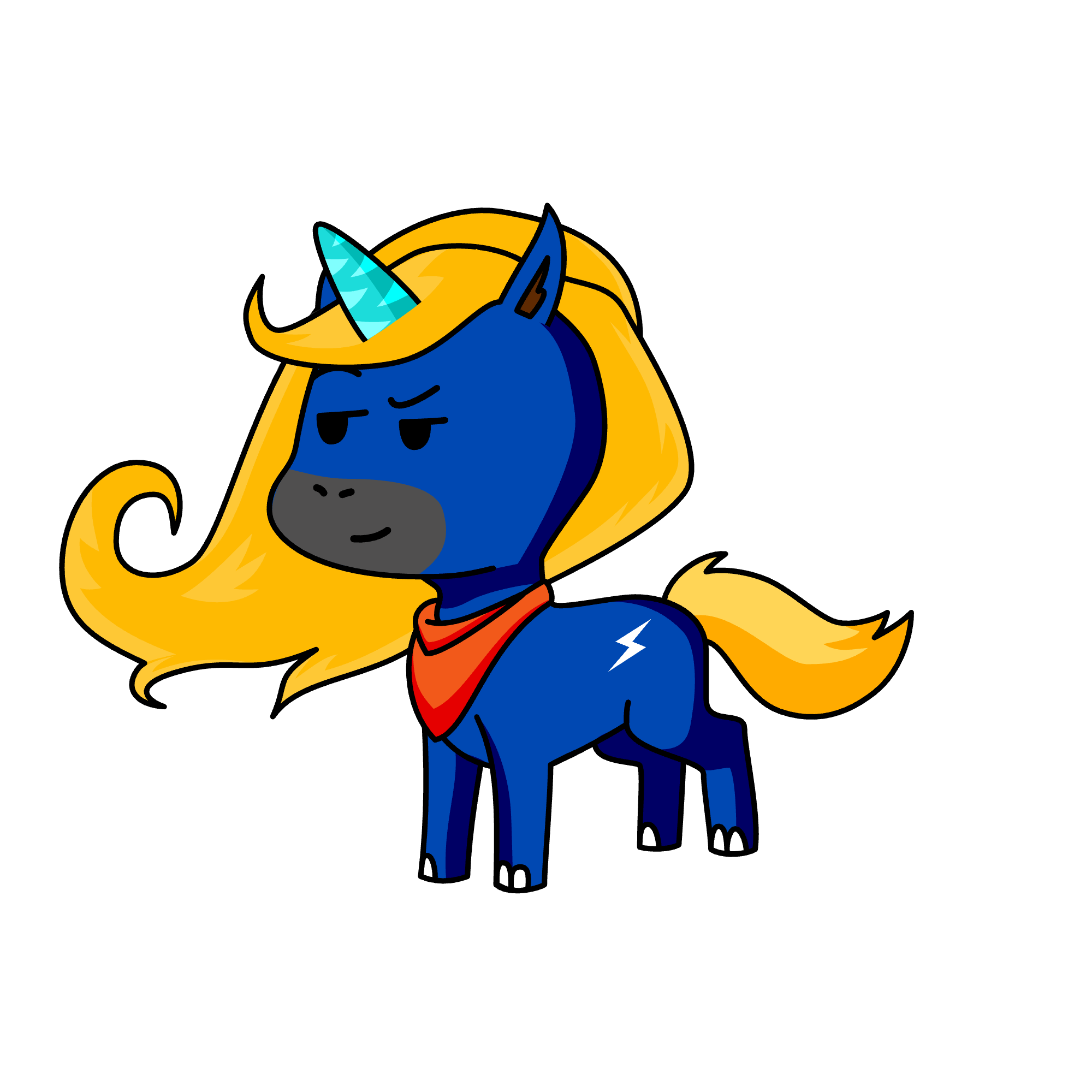 Mah, the unicorn