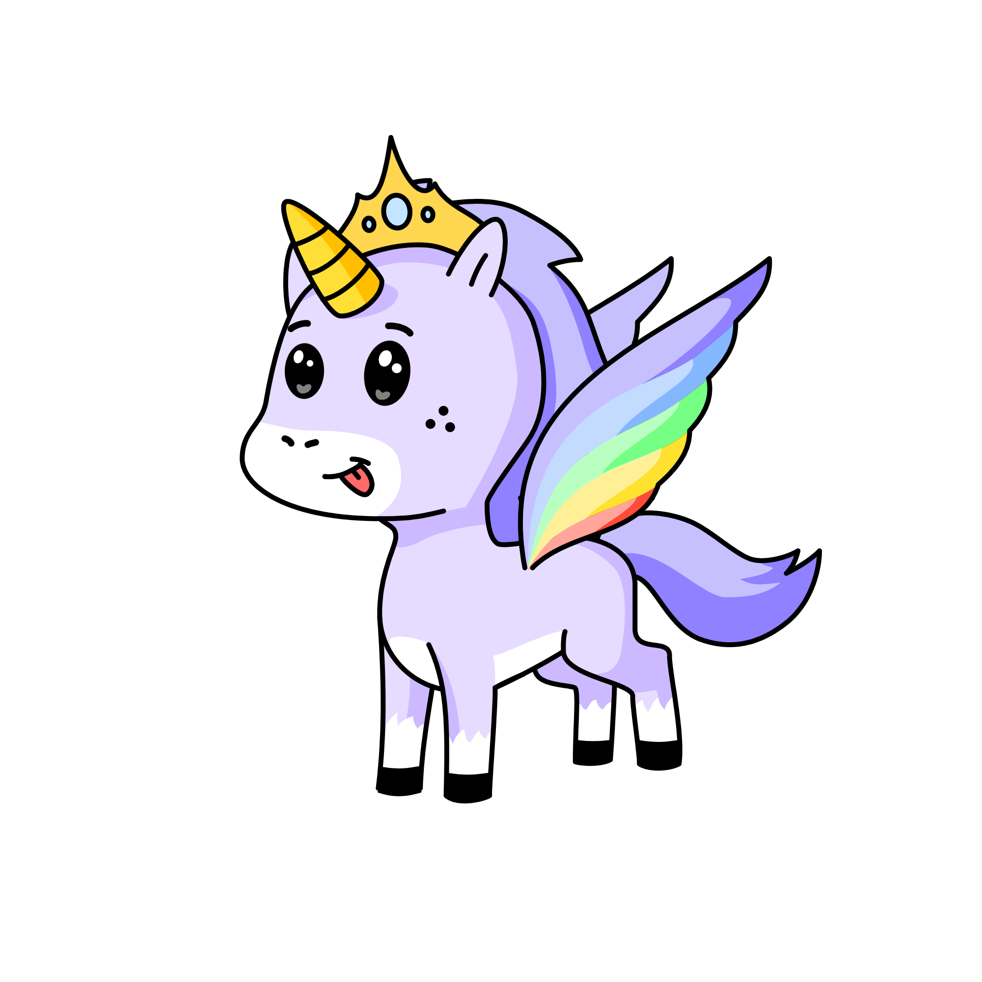 Sky, the unicorn