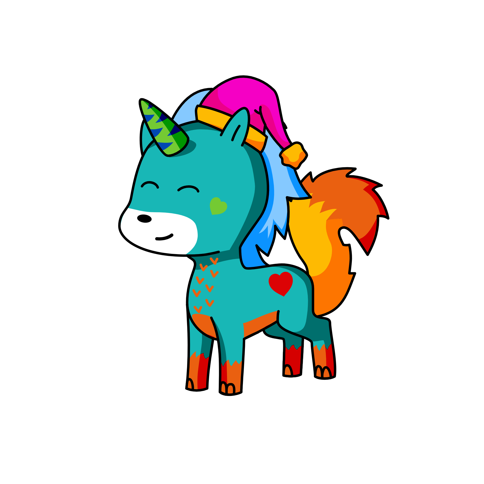 desert, the unicorn