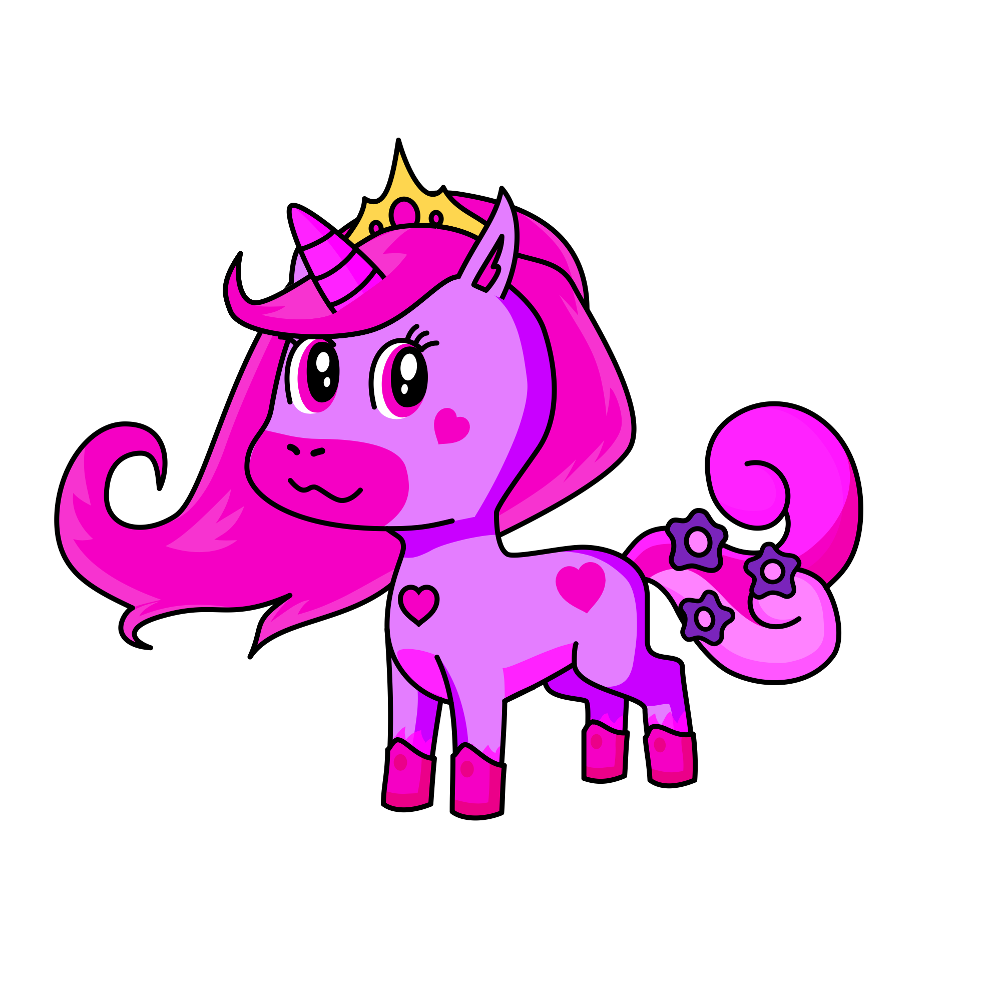 Luna, the unicorn