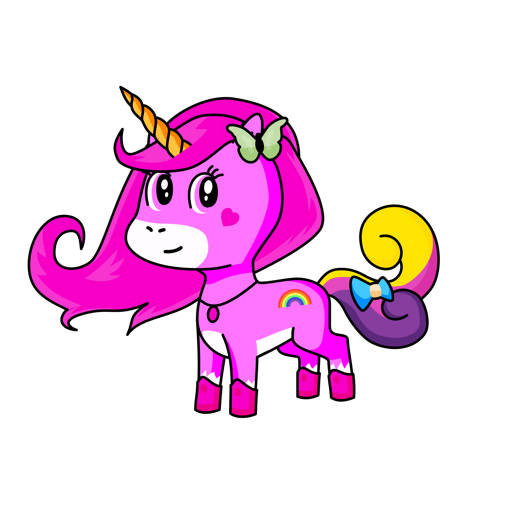 Lovely bella, the unicorn