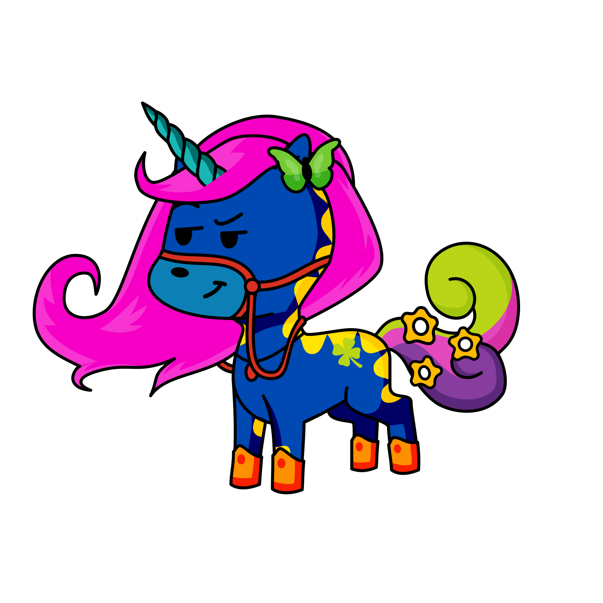 Lilly, the unicorn