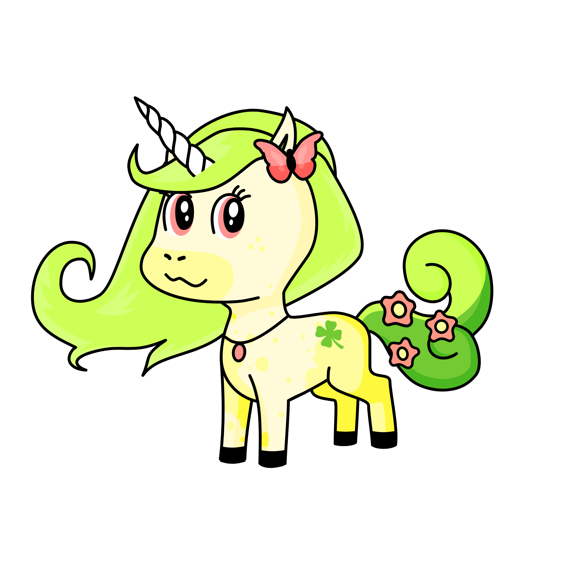 Florish, the unicorn