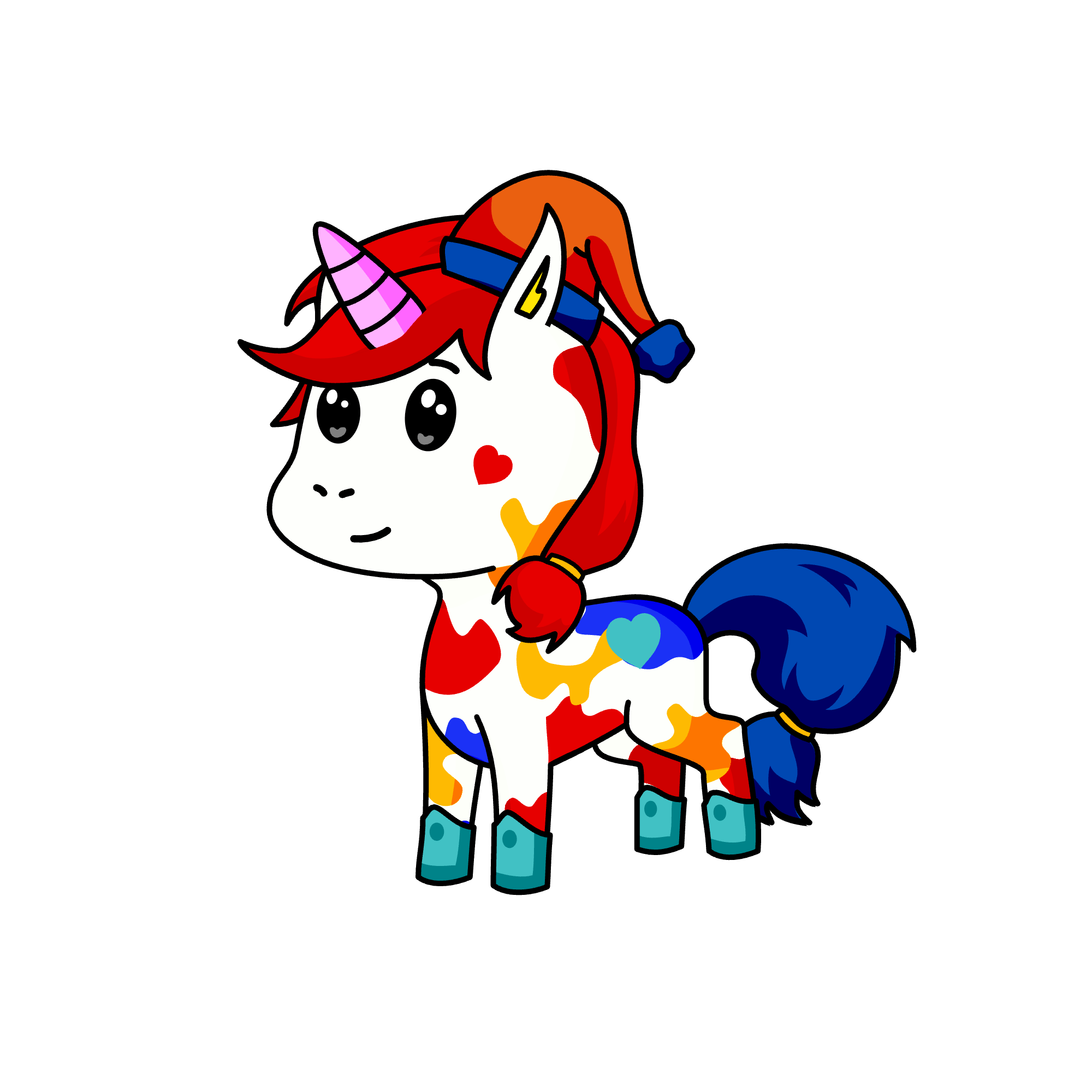 Pomni, the unicorn