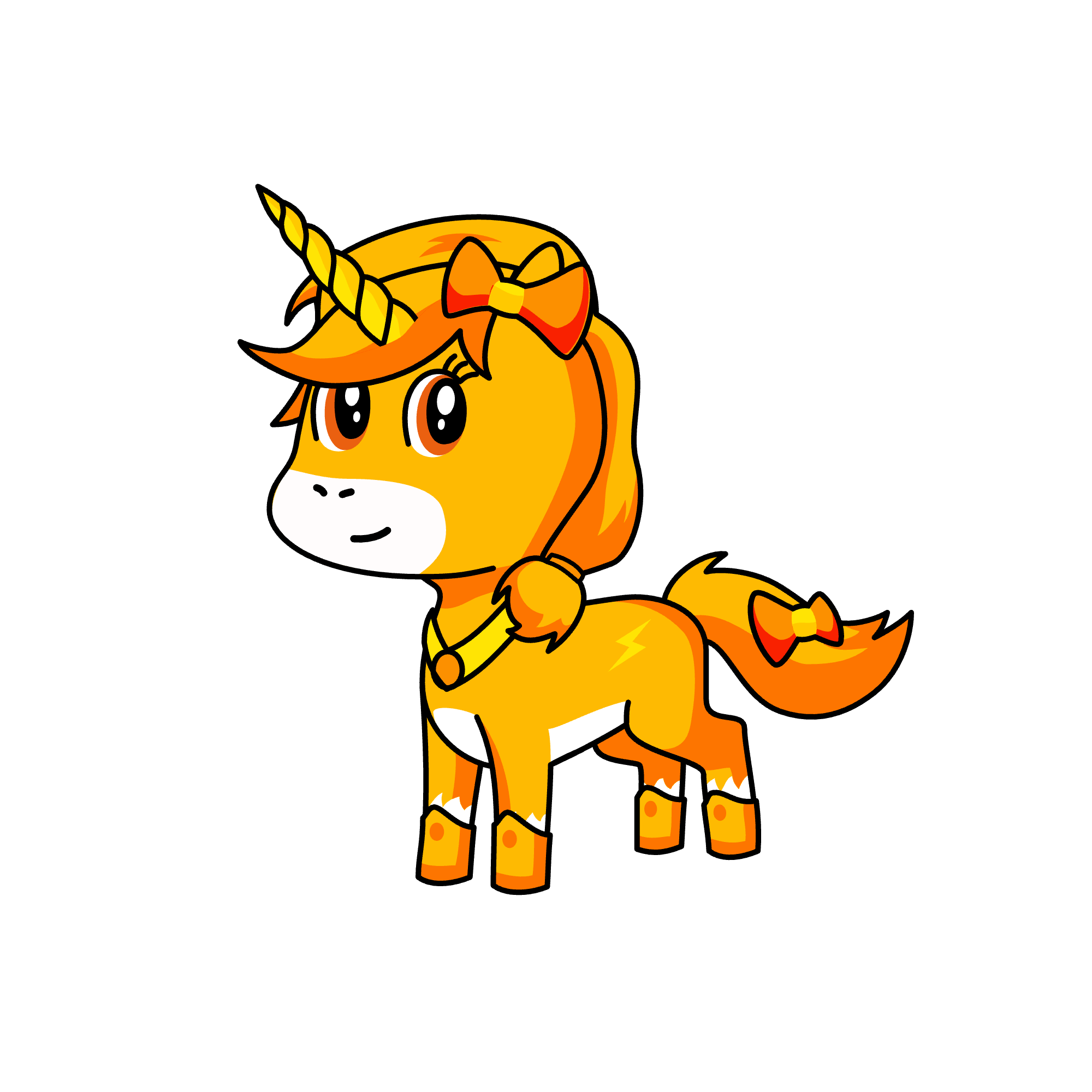 Candlelight, the unicorn
