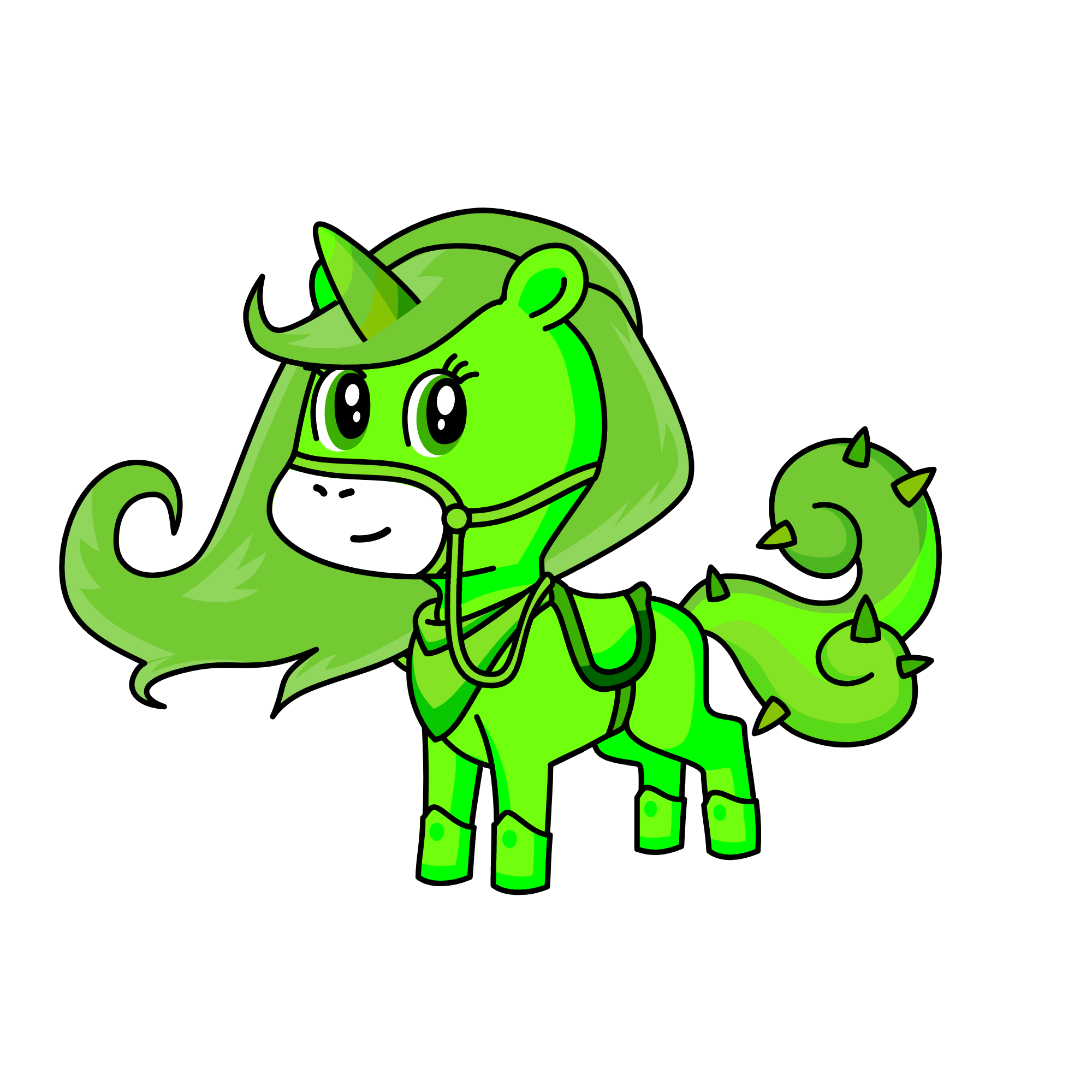 xanh la, the unicorn