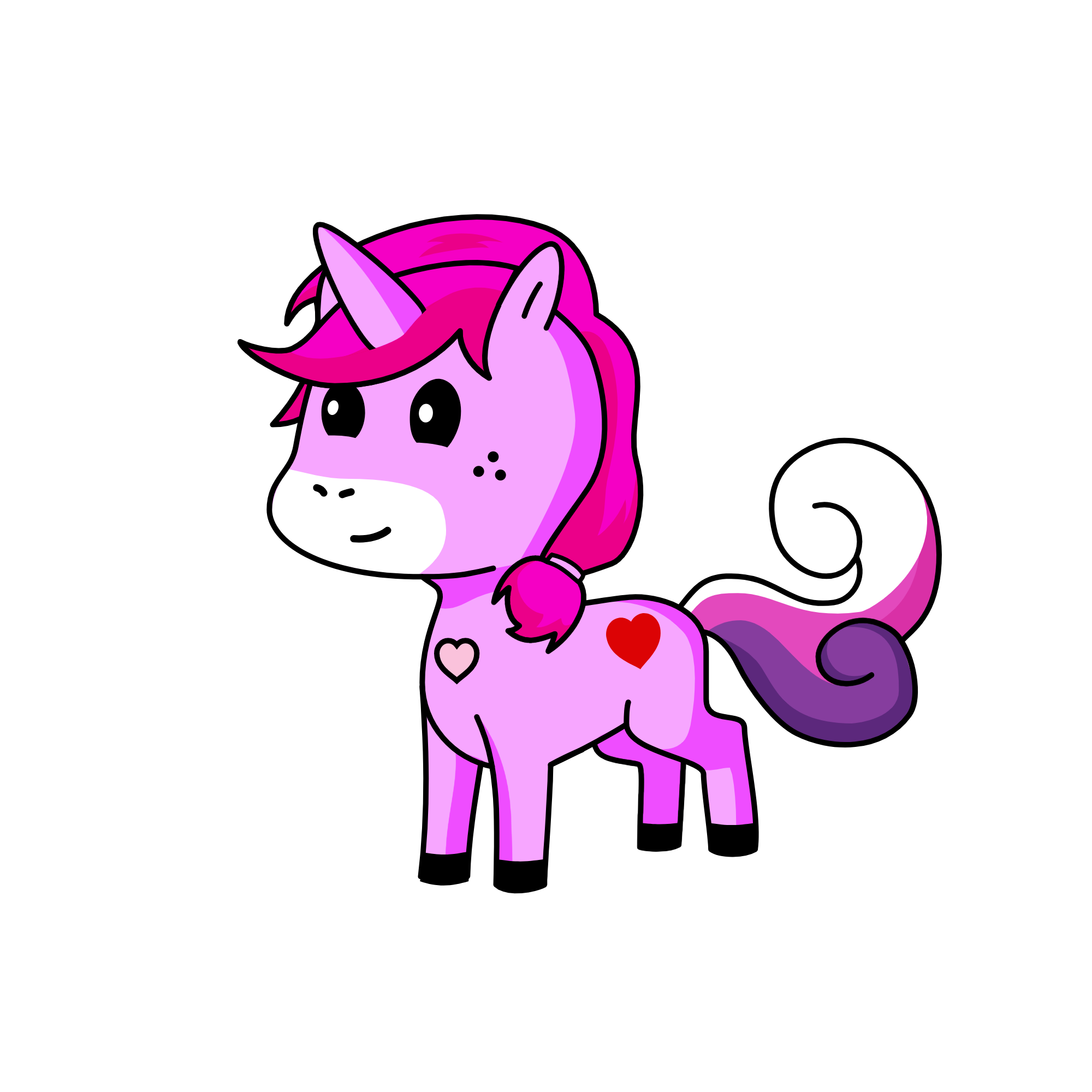 Cotton Candy, the unicorn