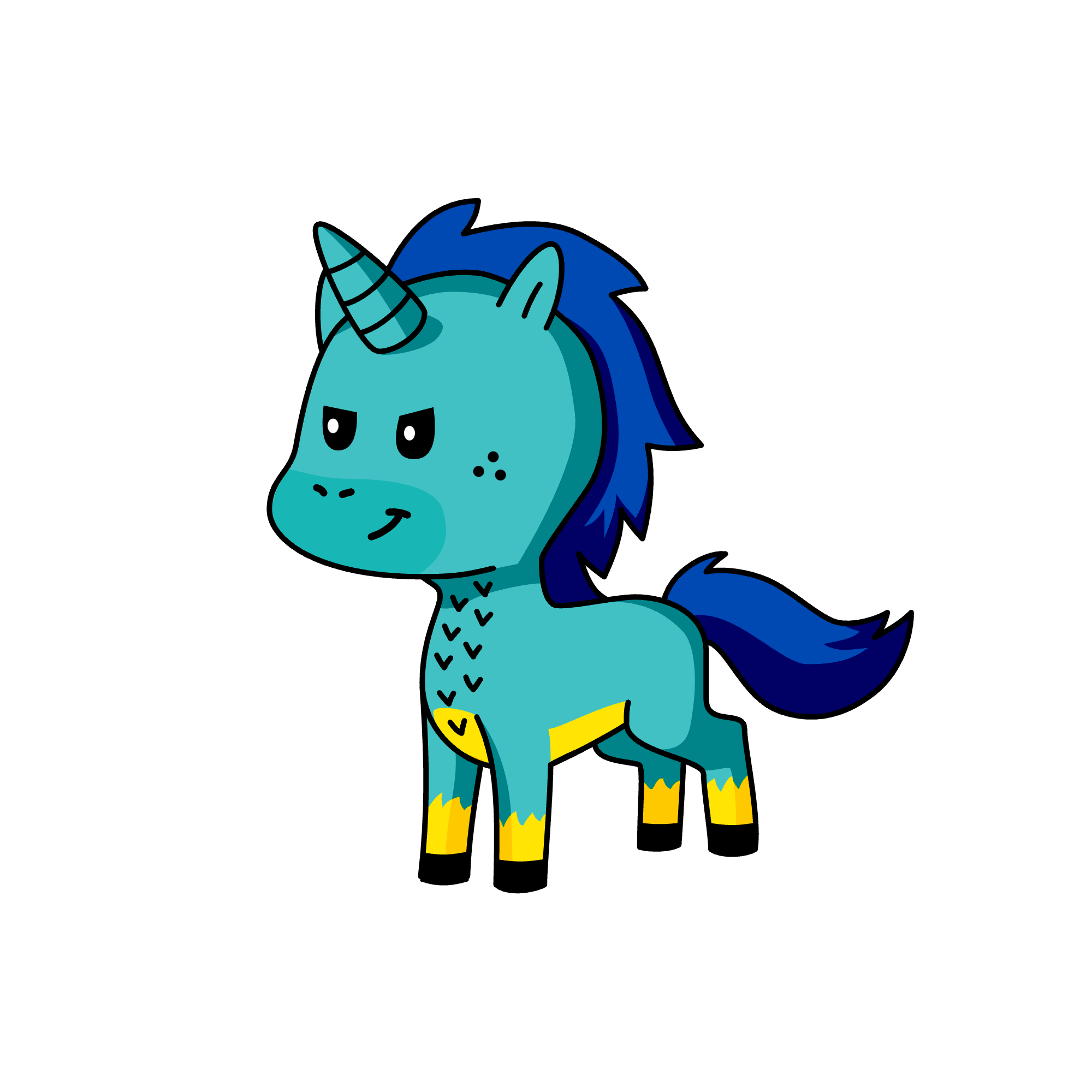 Hardo, the unicorn