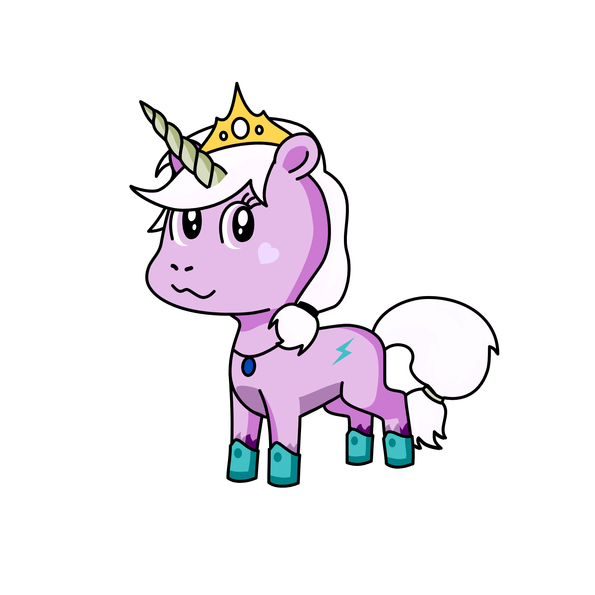 pixxi, the unicorn