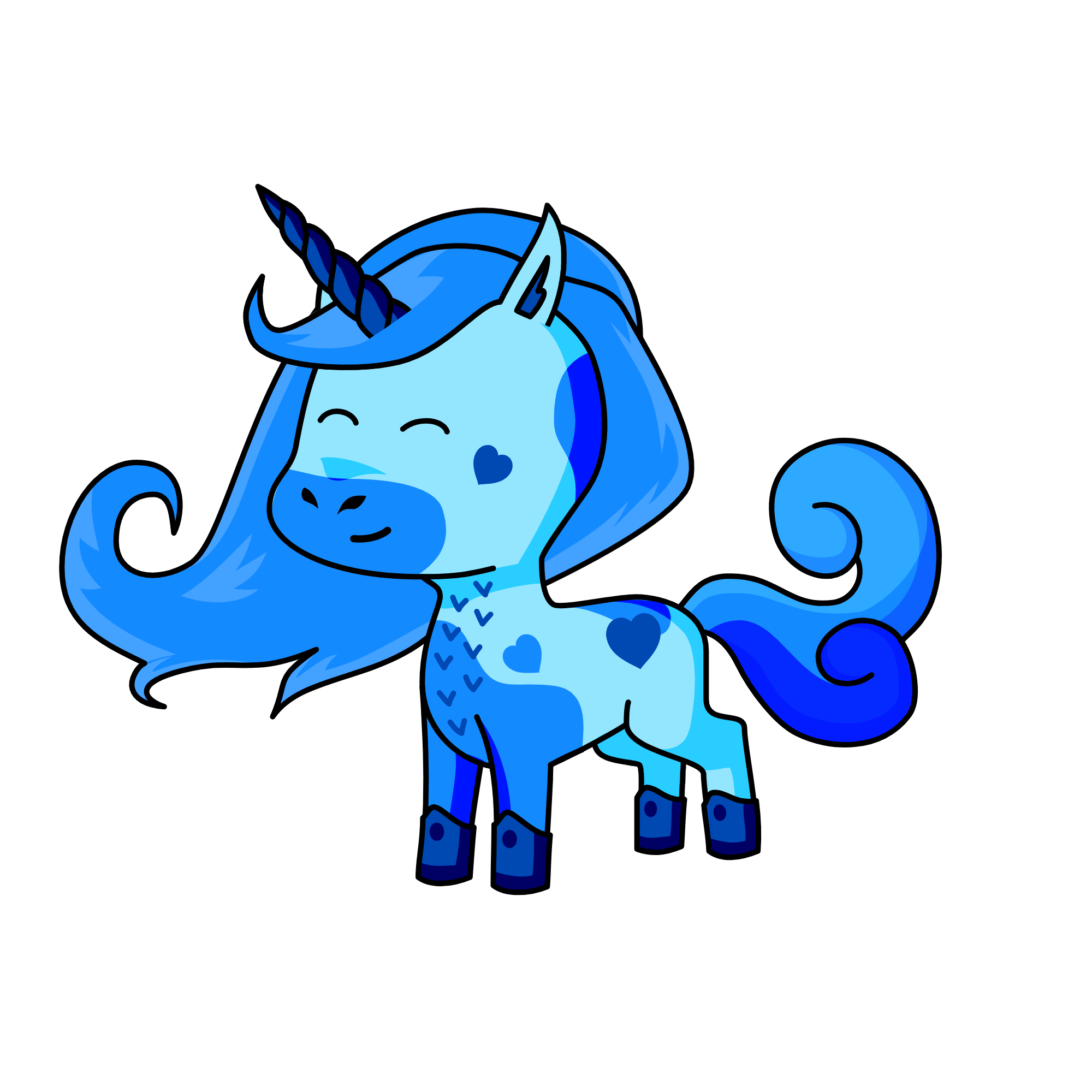 ice'shadow, the unicorn