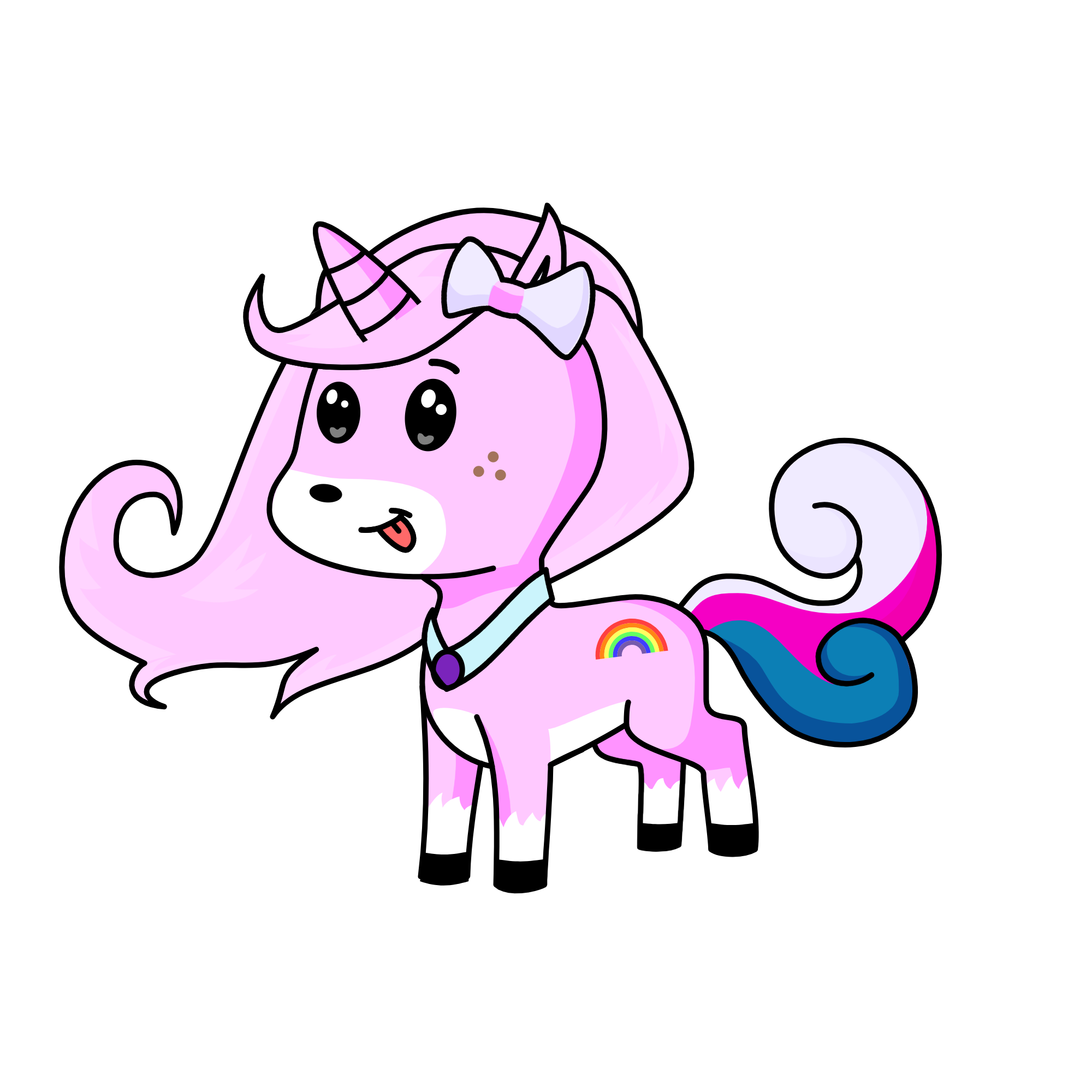 FLUFFY, the unicorn