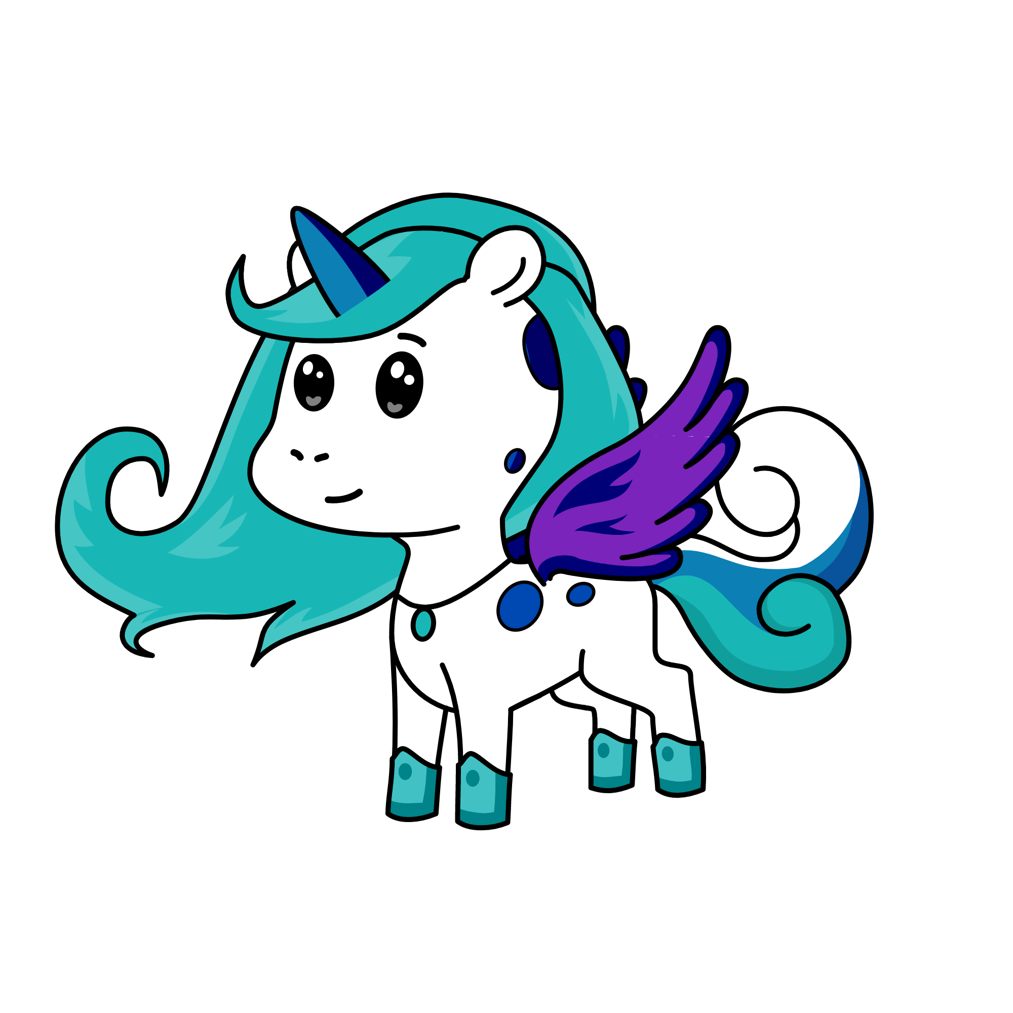 BRAVE BUBBLES, the unicorn