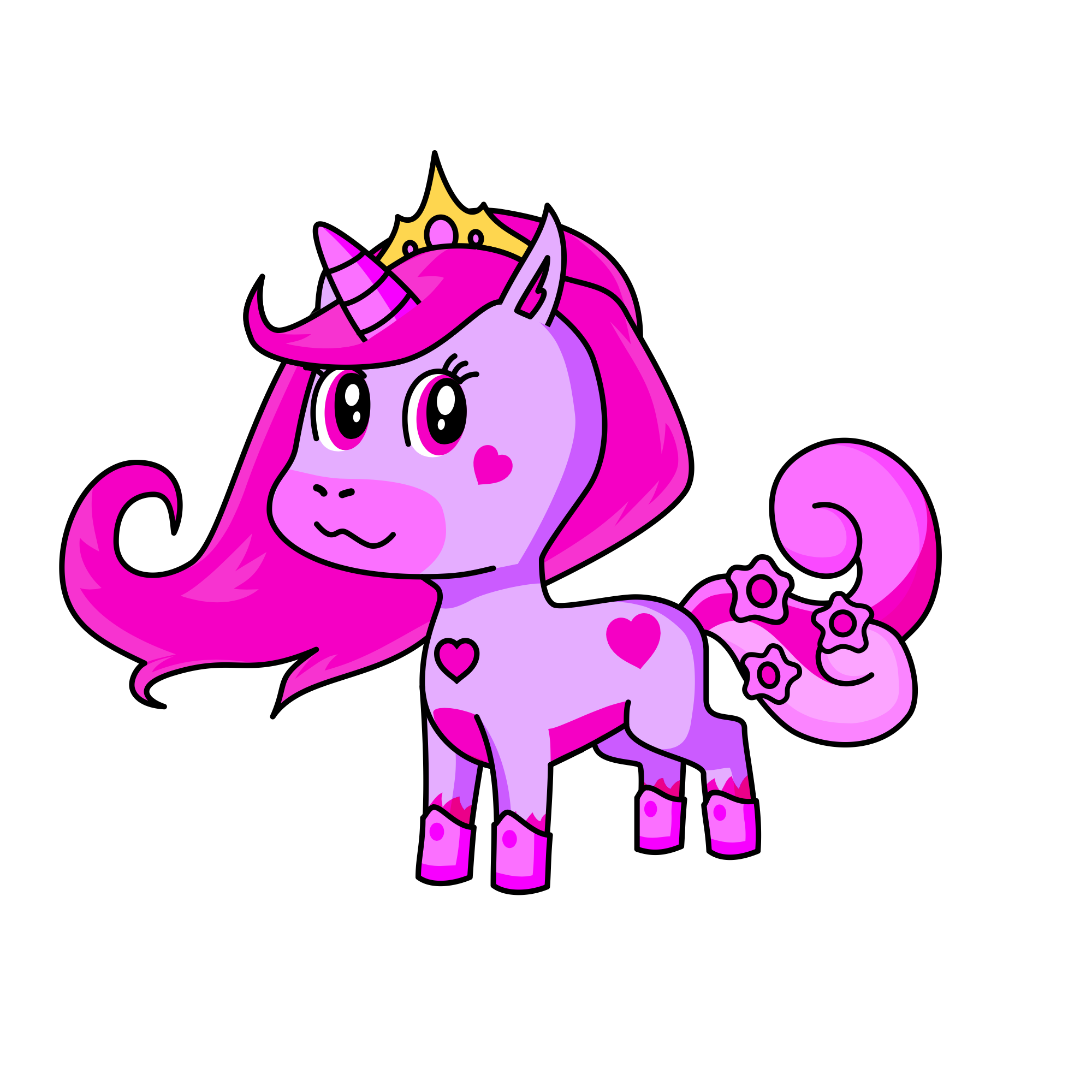 LOVEY, the unicorn