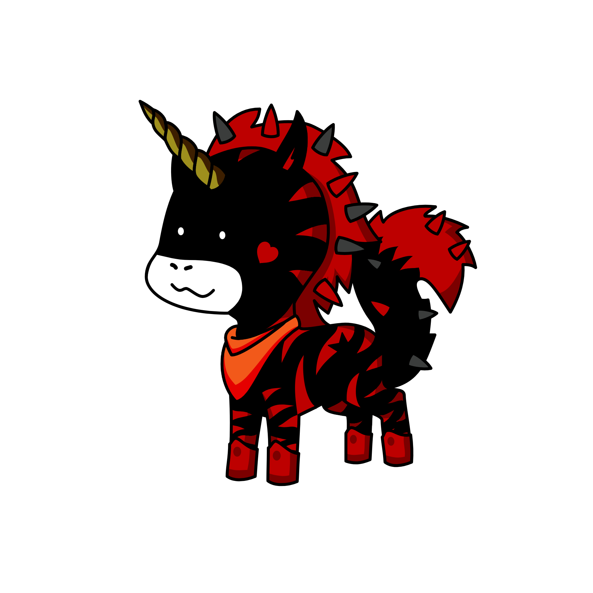 あ, the unicorn