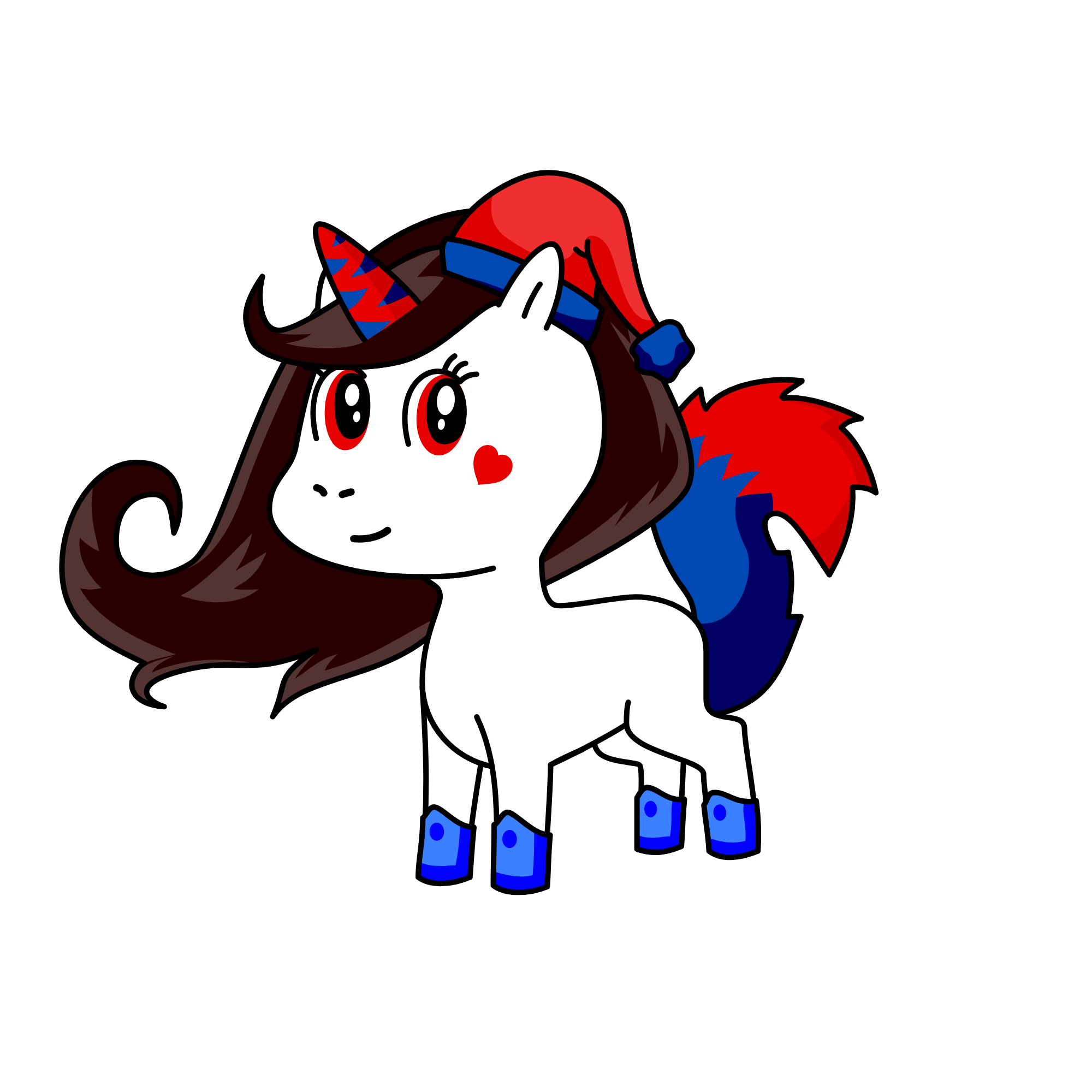 Pomni, the unicorn