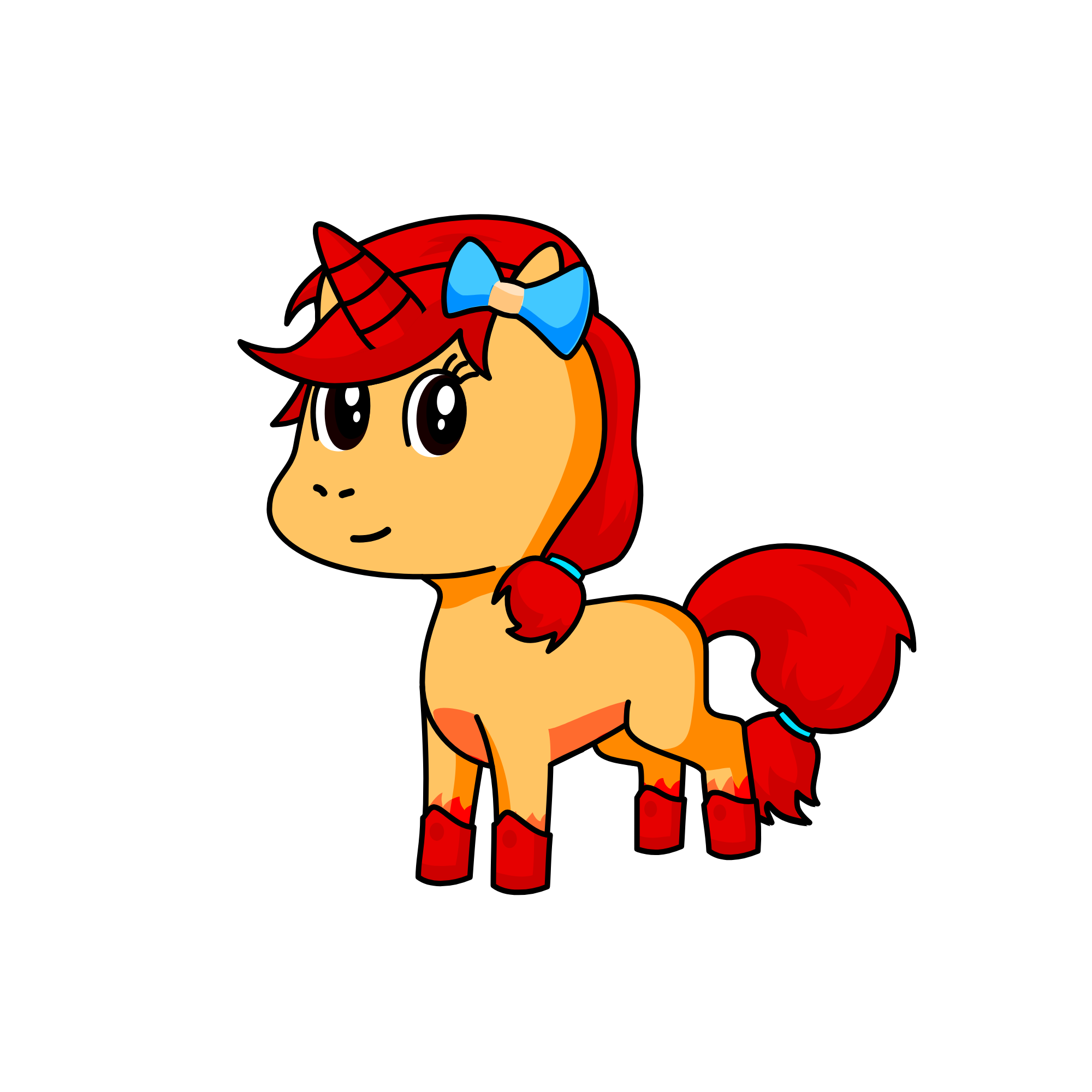 Ragatha, the unicorn