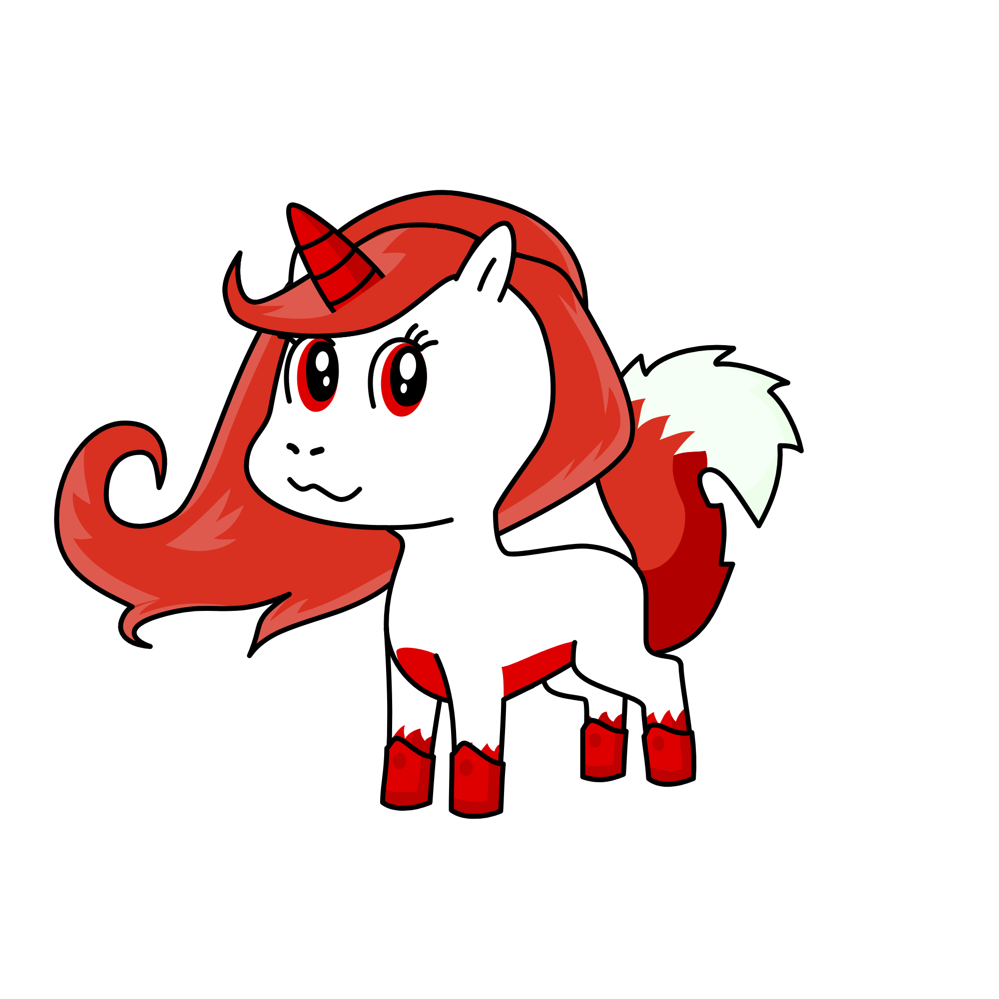Gangle, the unicorn