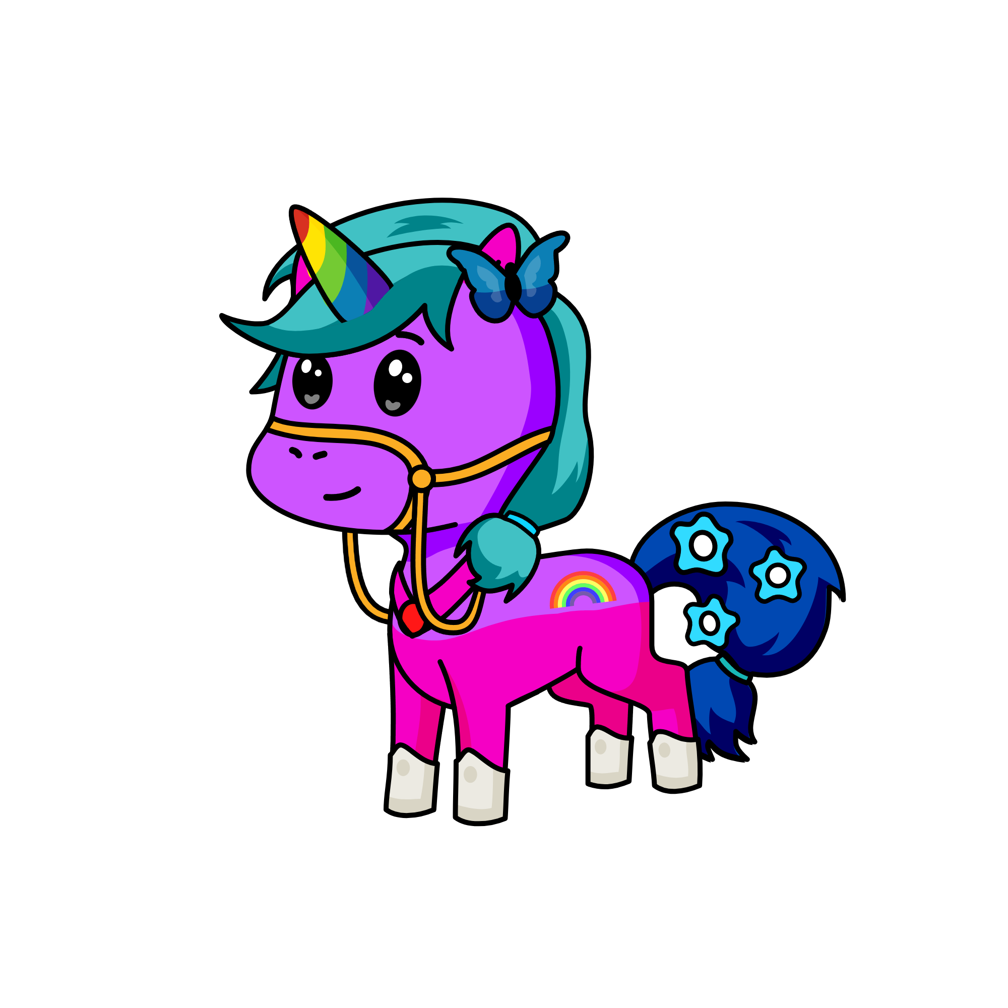 Sunshine, the unicorn