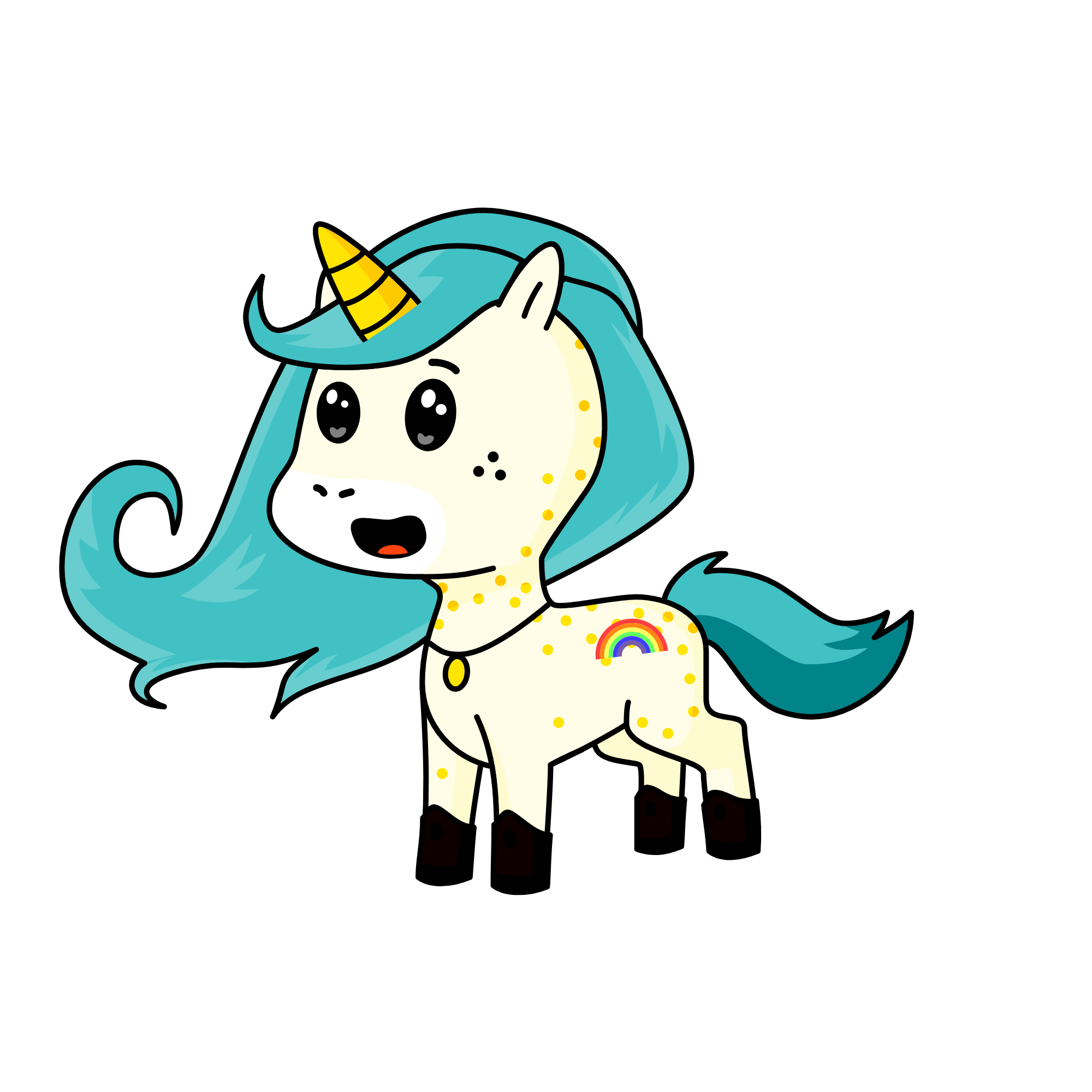 Craftycorn, the unicorn