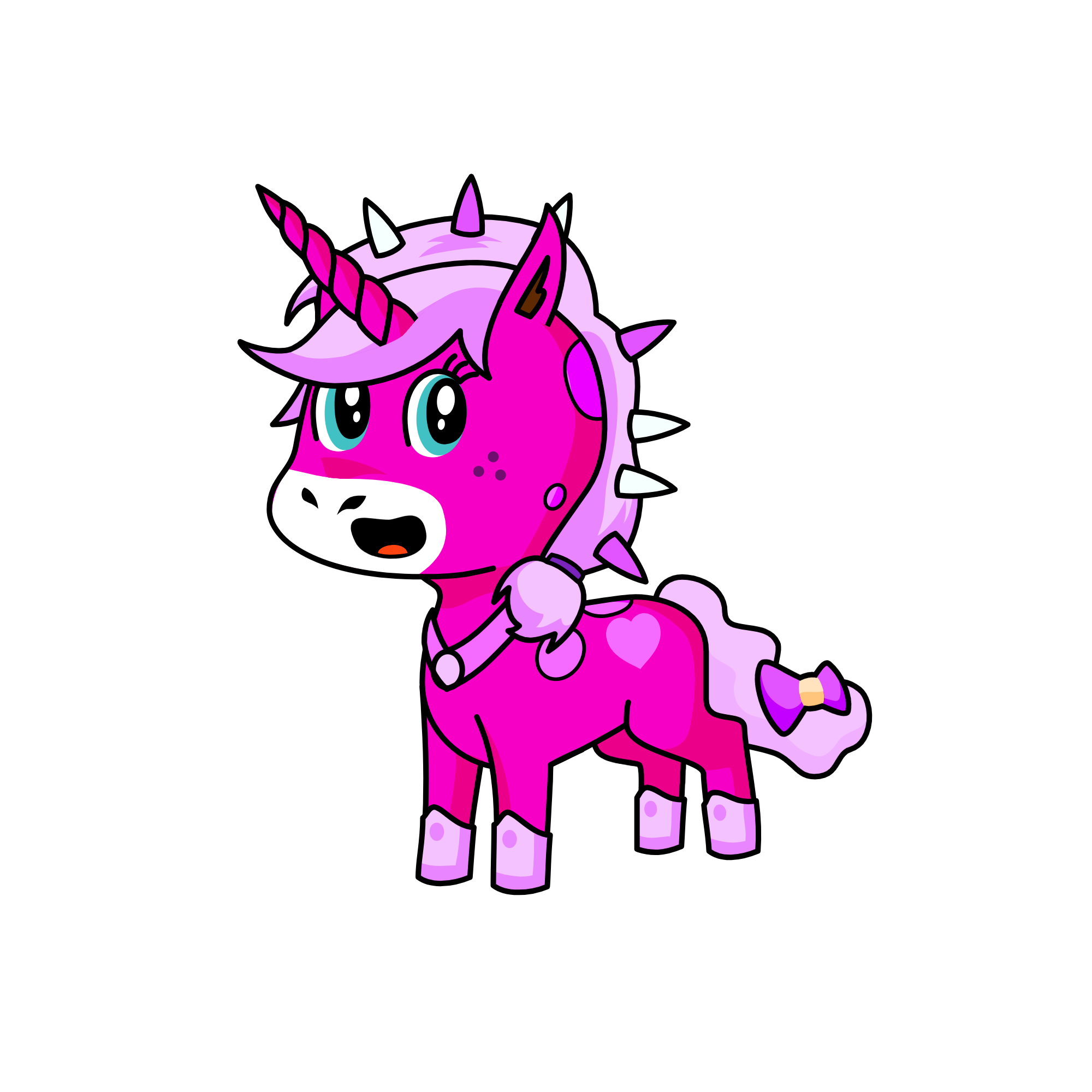 Cotton Candy, the unicorn