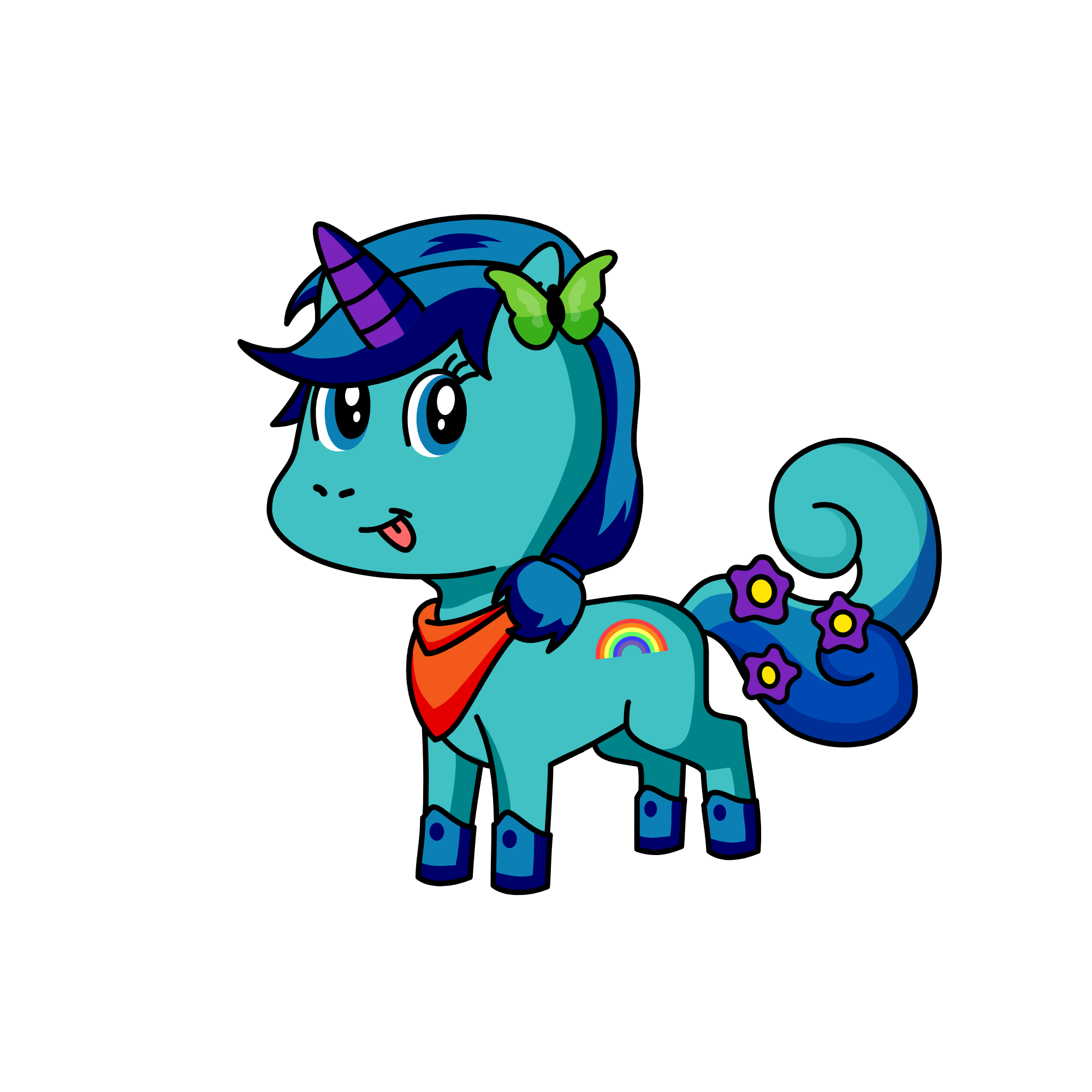 Luna Rose, the unicorn