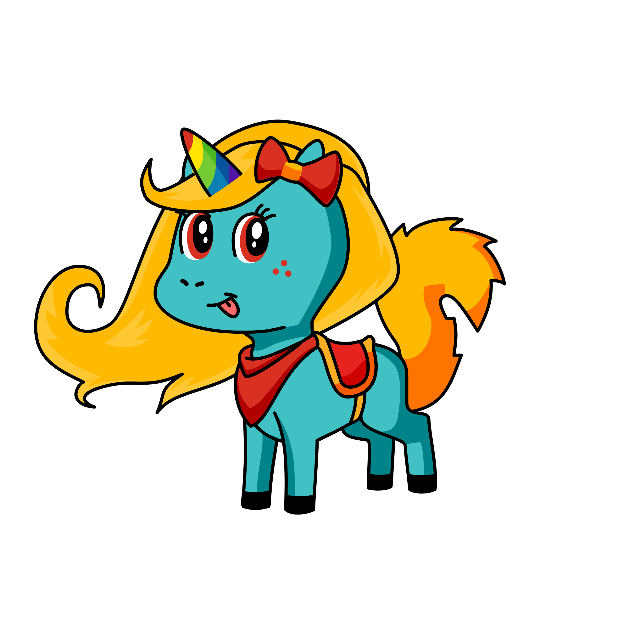 Indira, the unicorn