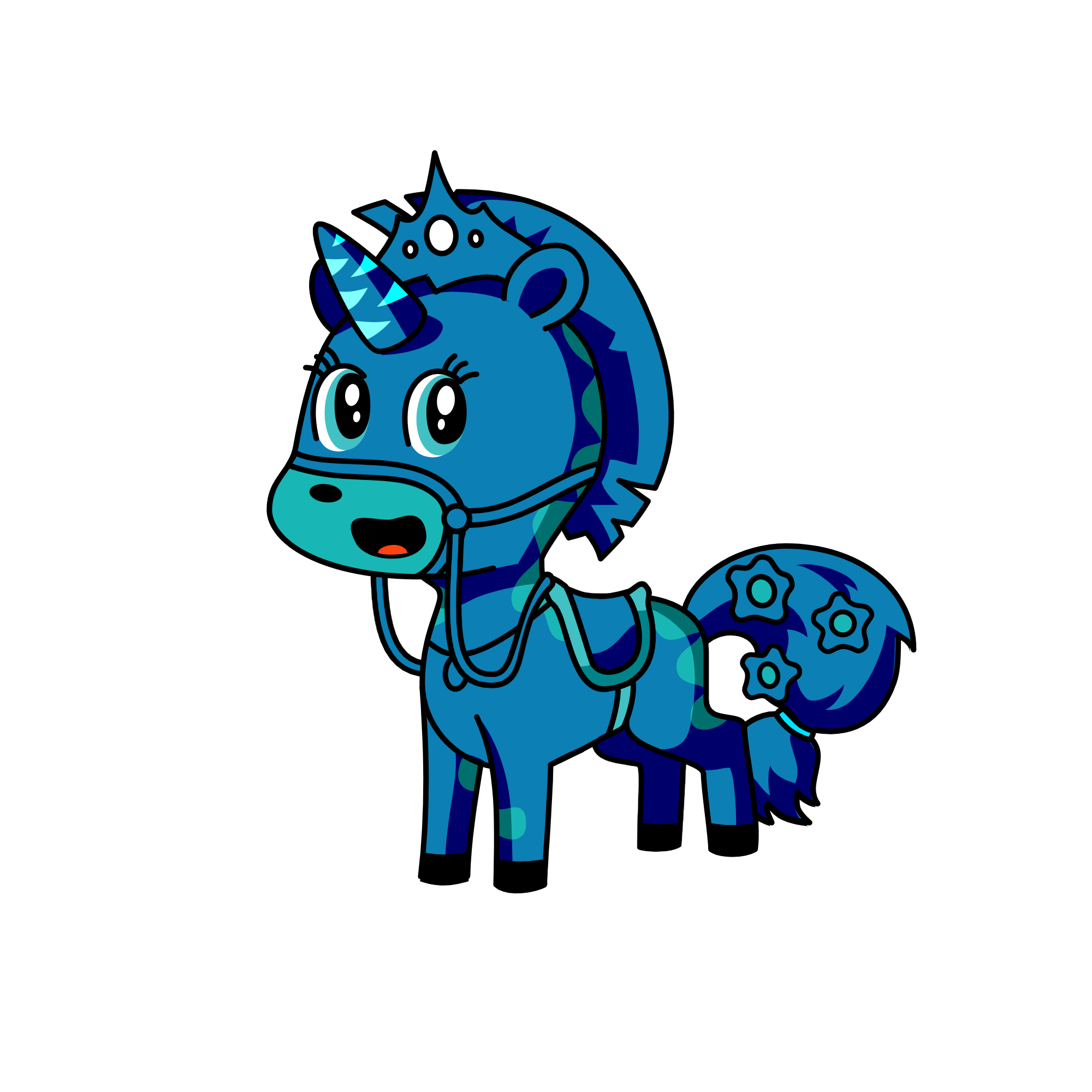 Moon, the unicorn