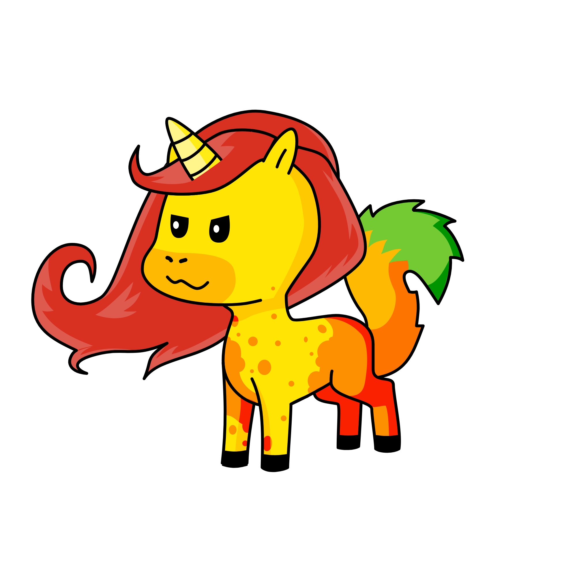 Zooble, the unicorn