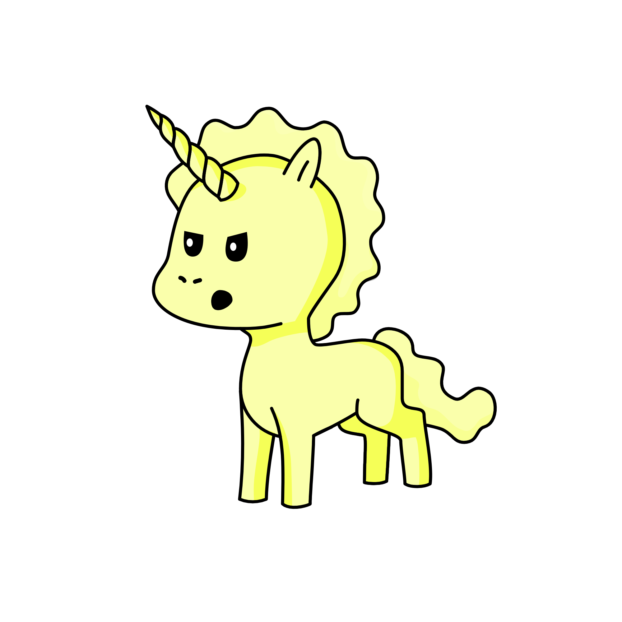 pee, the unicorn