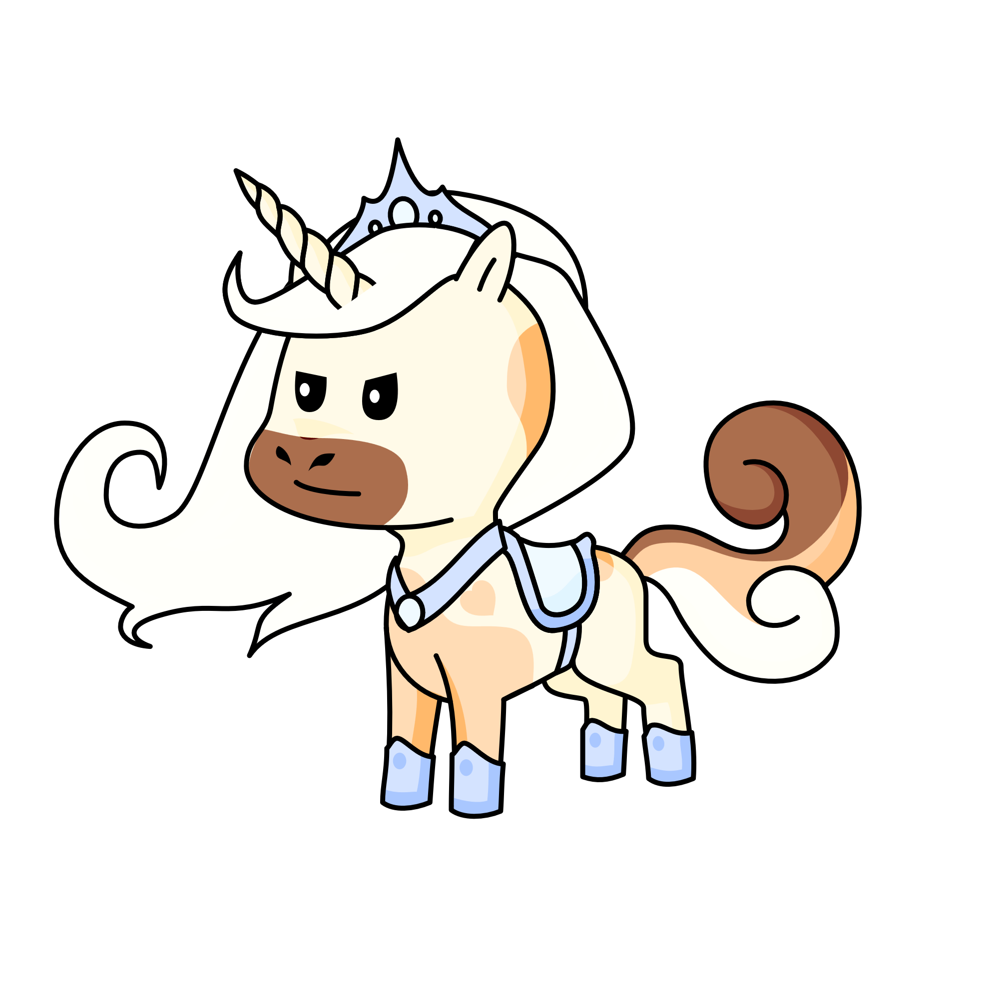 Il Ladonnator de Beaux, the unicorn