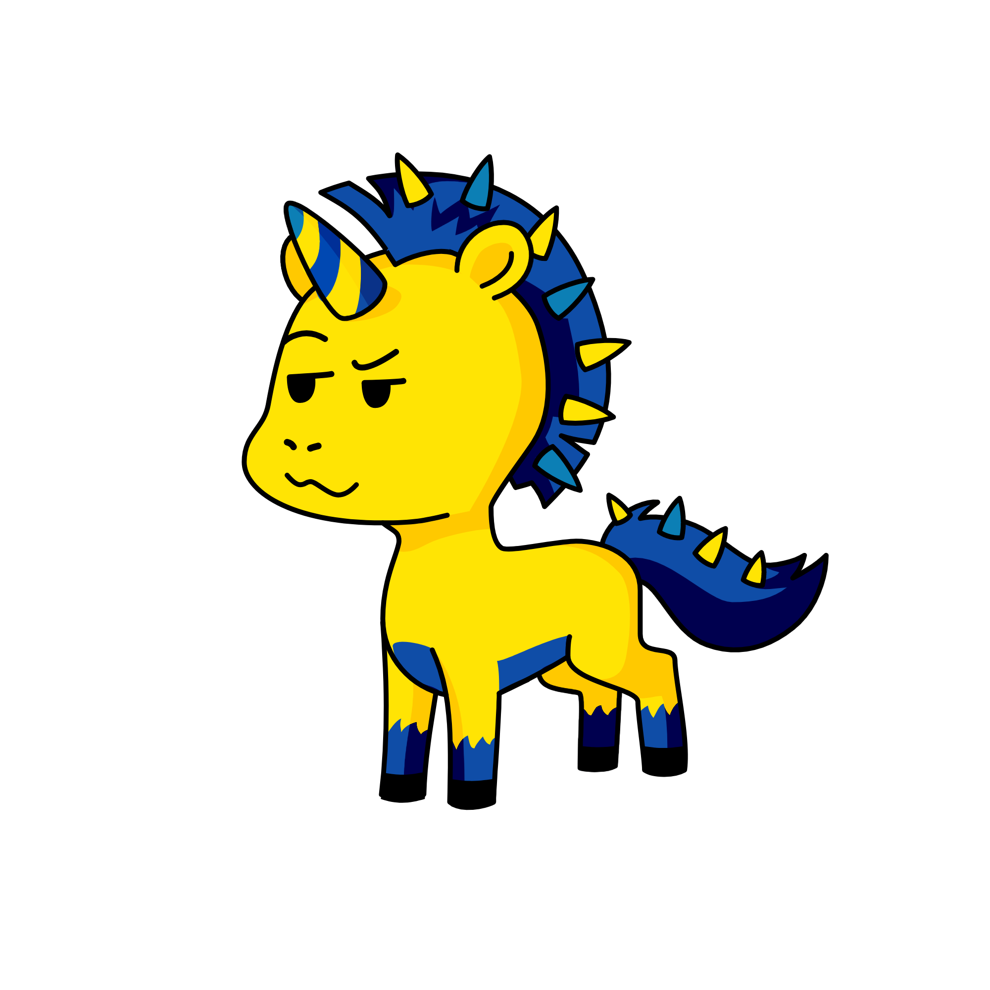 Michigan Rocks!, the unicorn