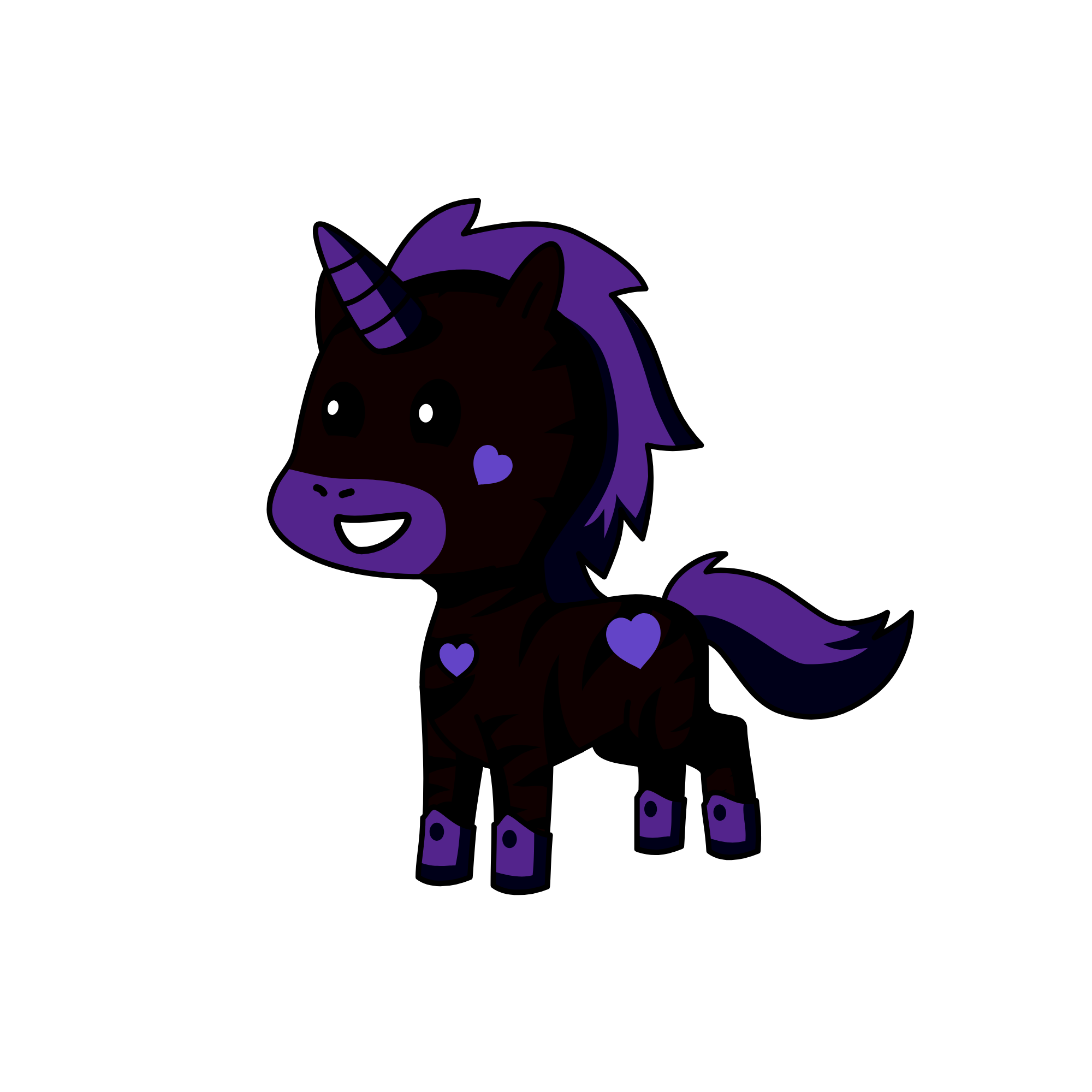 Bitsy, the unicorn