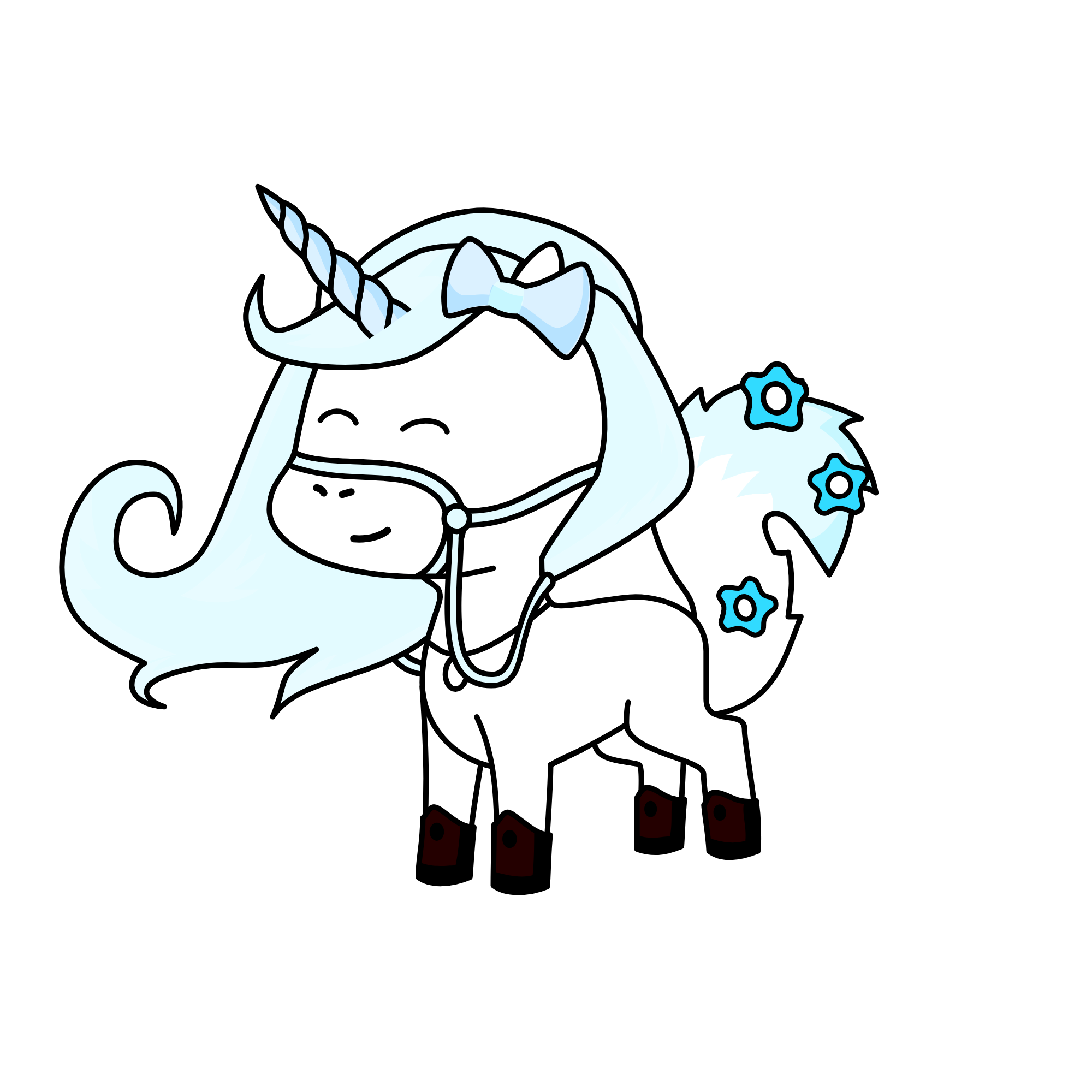 Ice, the unicorn