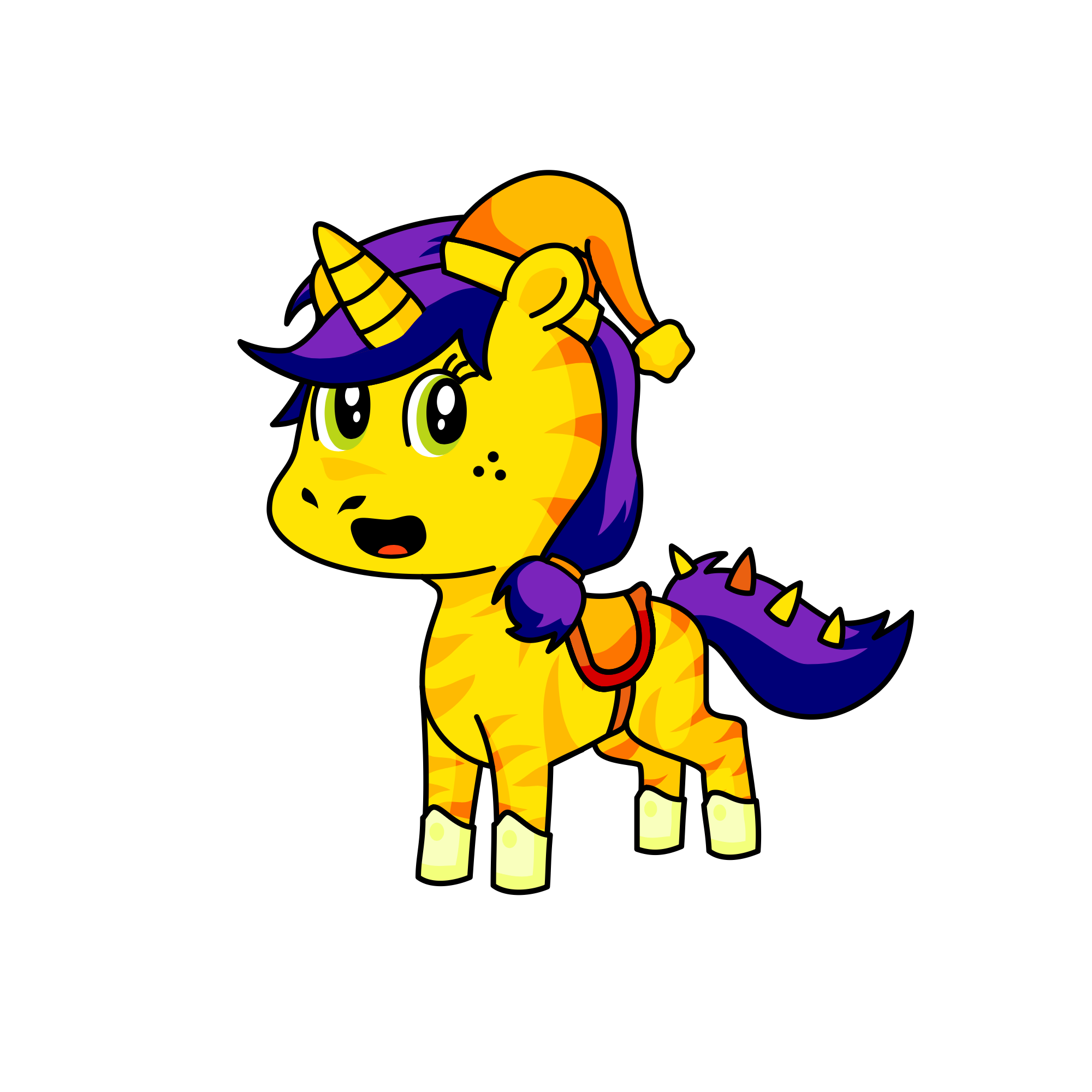 Gold Bloom, the unicorn