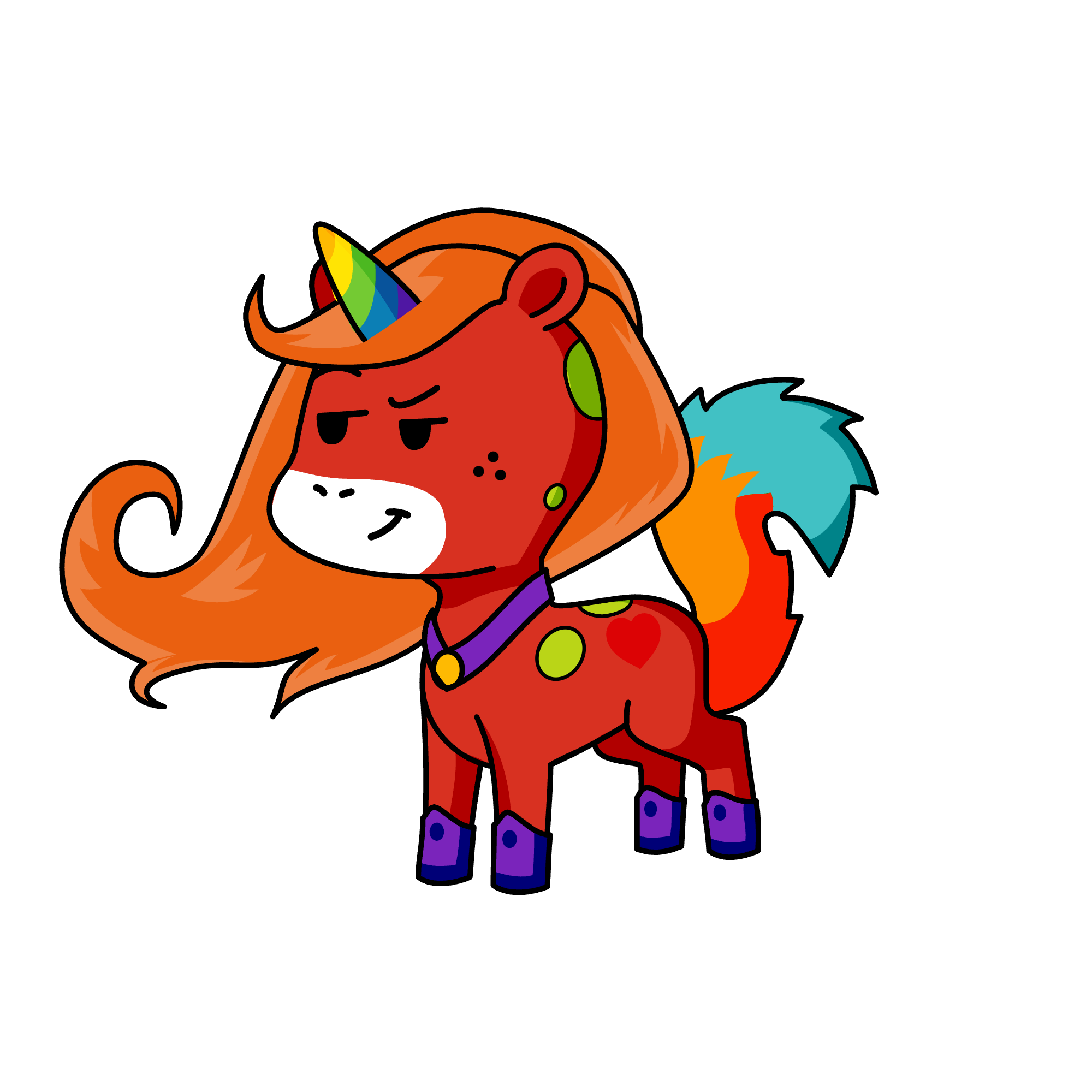 Quacey, the unicorn